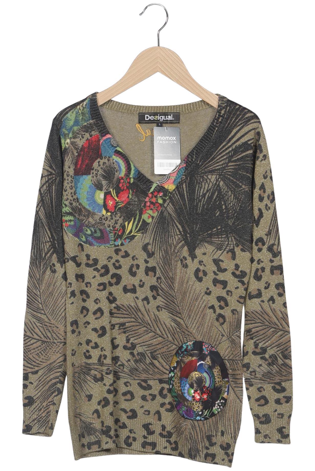 

Desigual Damen Pullover, grün, Gr. 42