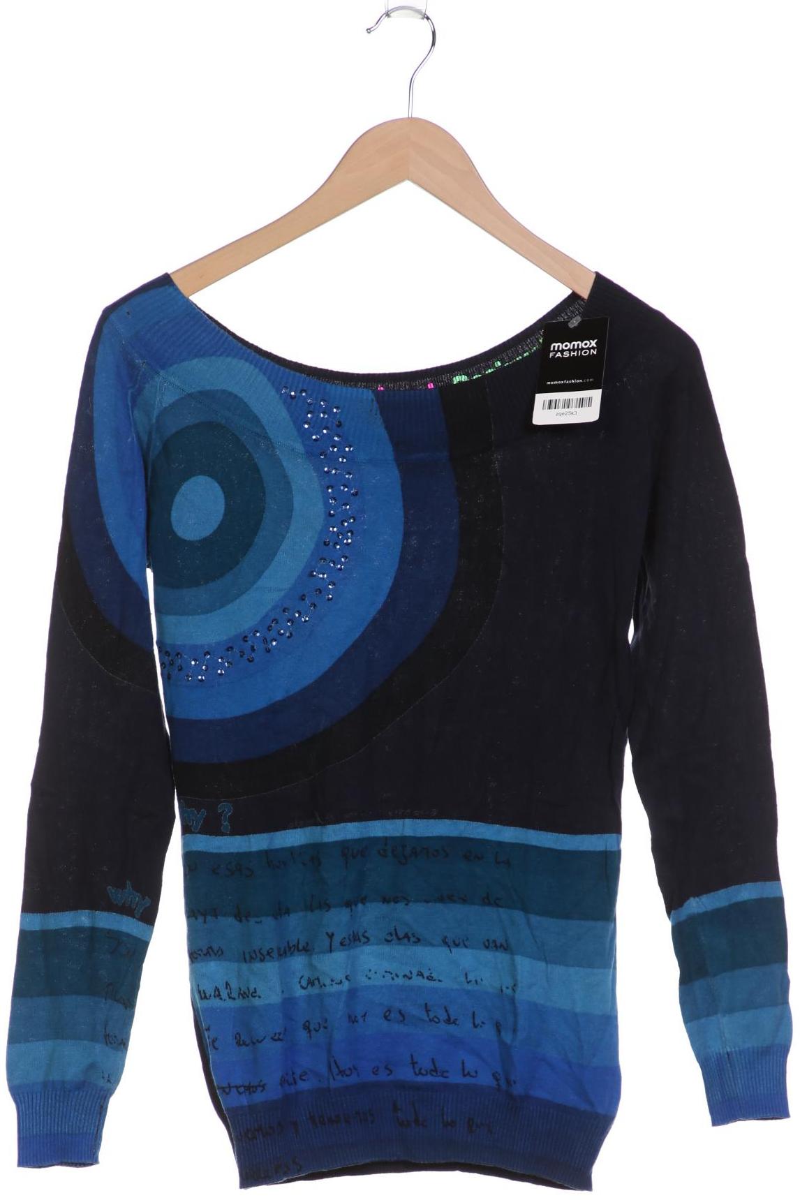 

Desigual Damen Pullover, marineblau, Gr. 38
