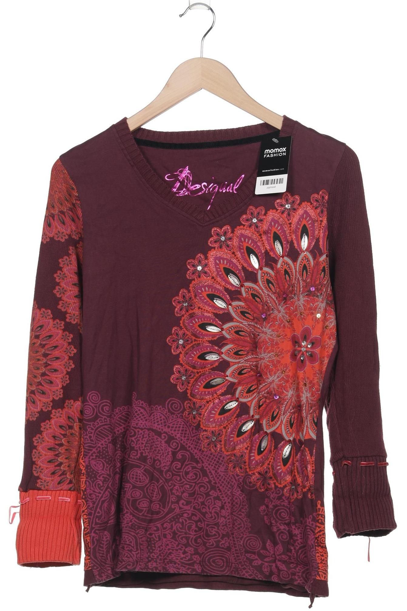 

Desigual Damen Pullover, bordeaux, Gr. 44