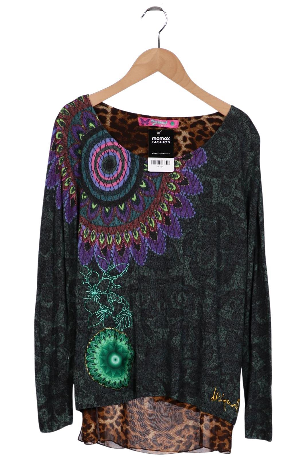 

Desigual Damen Pullover, grün, Gr. 42