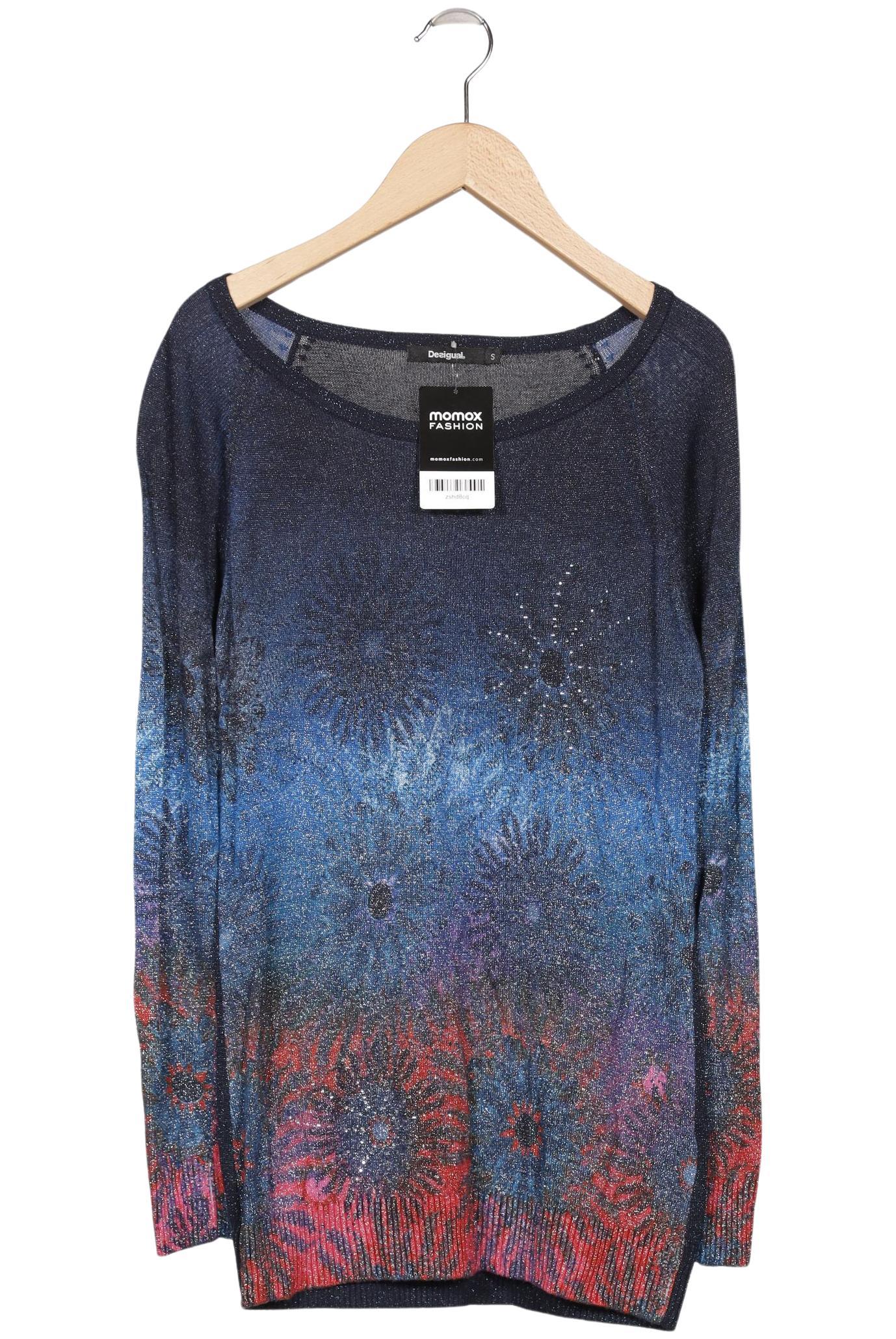 

Desigual Damen Pullover, marineblau, Gr. 36