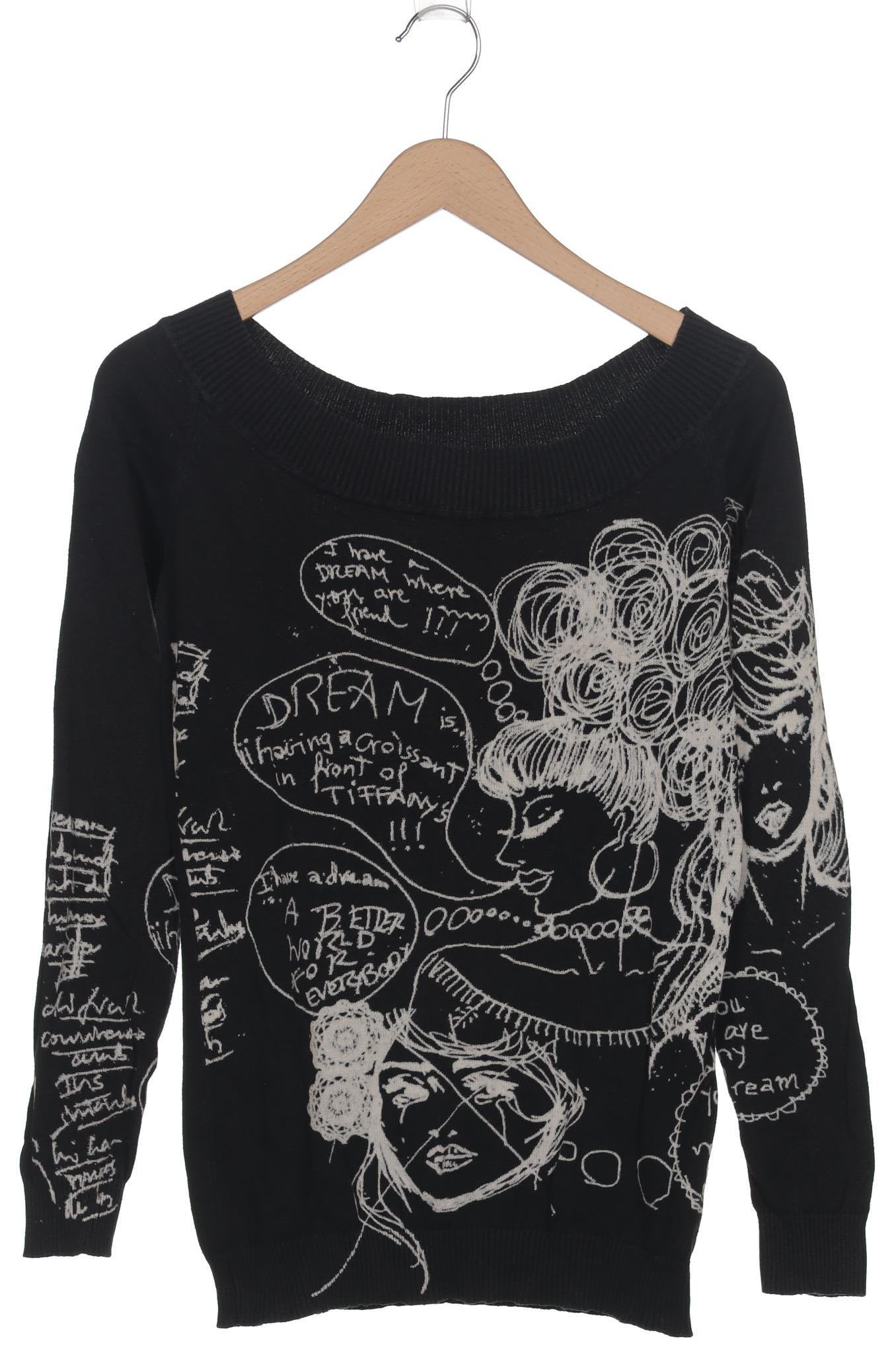 

Desigual Damen Pullover, schwarz, Gr. 42