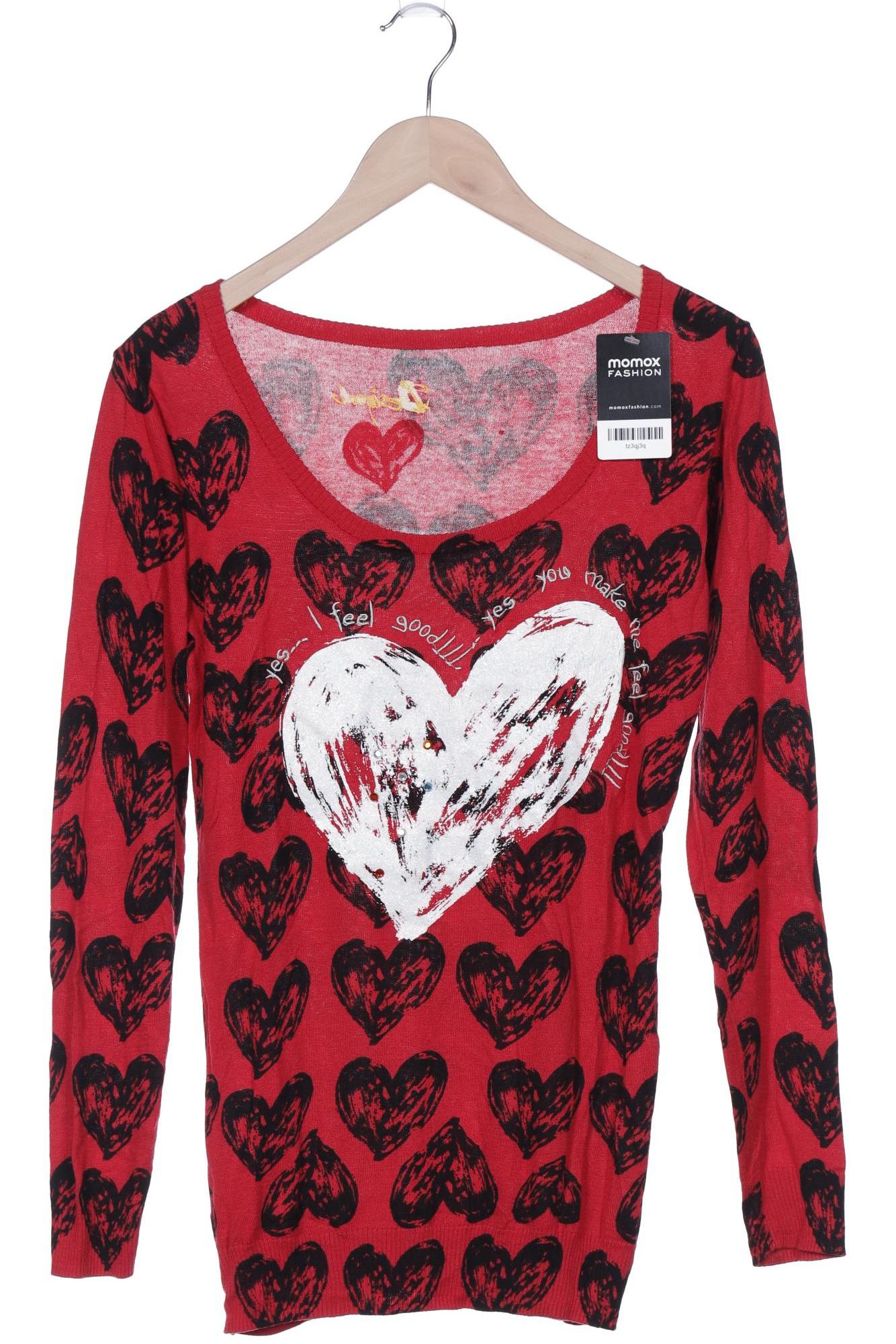 

Desigual Damen Pullover, rot, Gr. 38