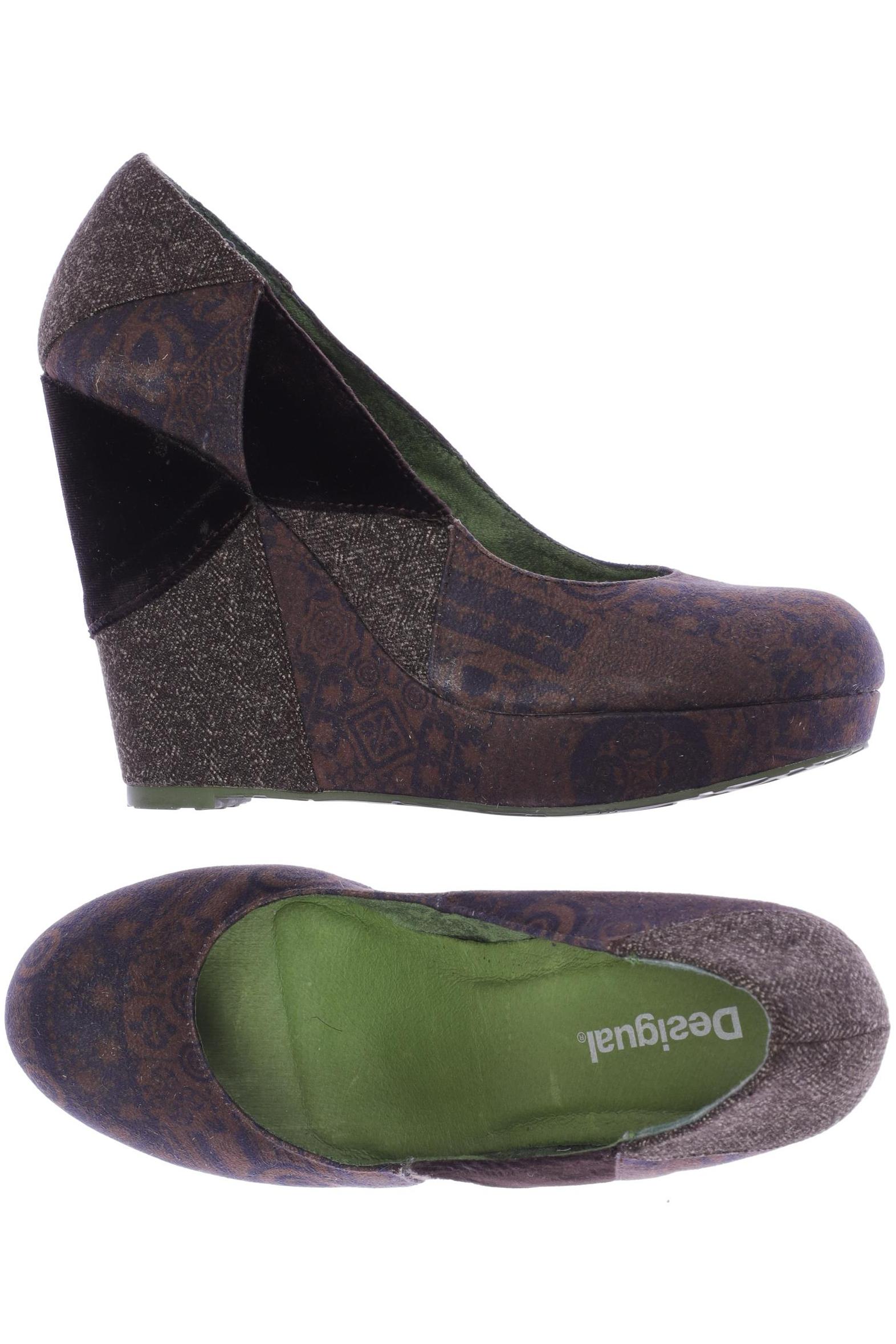 

Desigual Damen Pumps, braun, Gr. 38