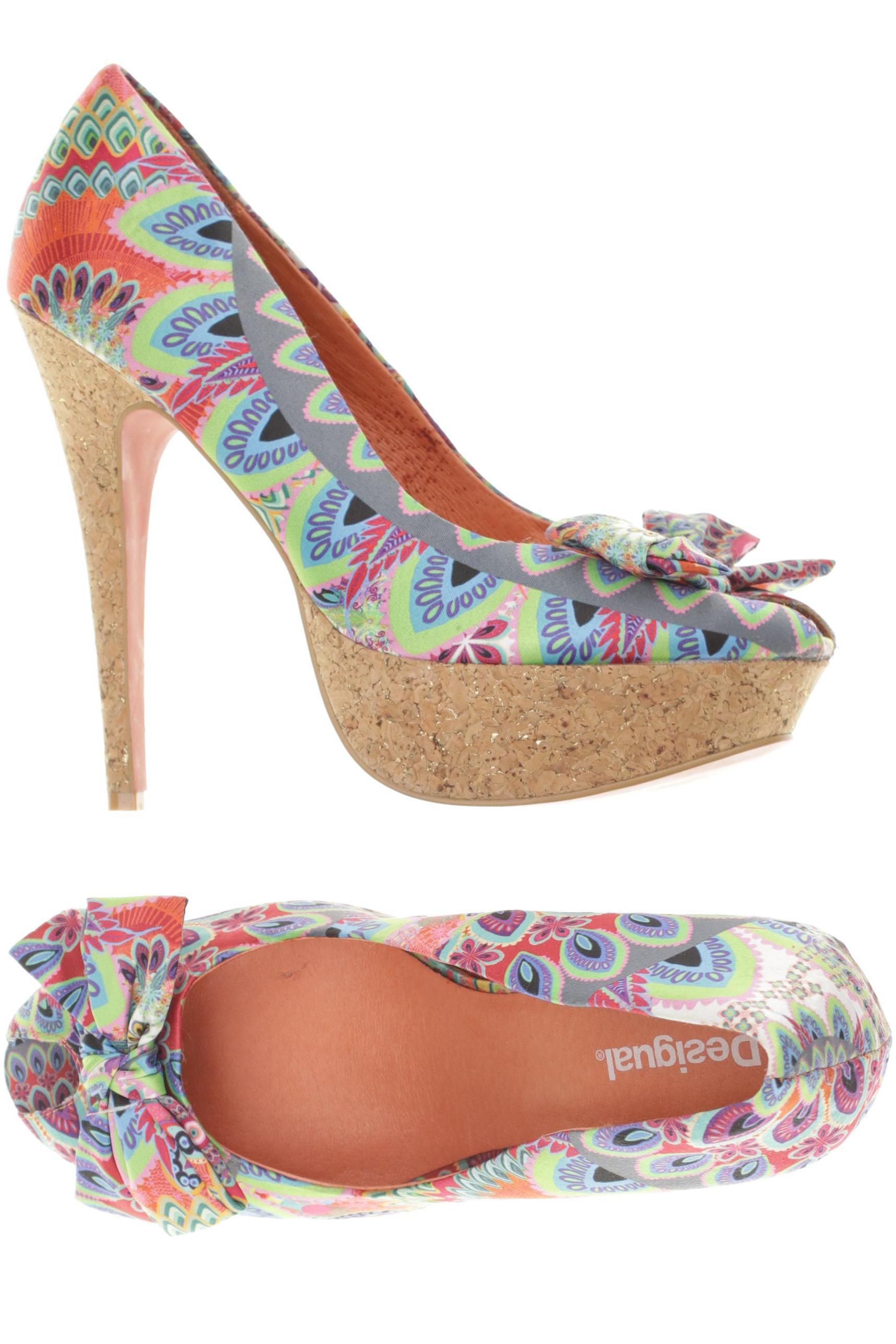

Desigual Damen Pumps, mehrfarbig, Gr. 40