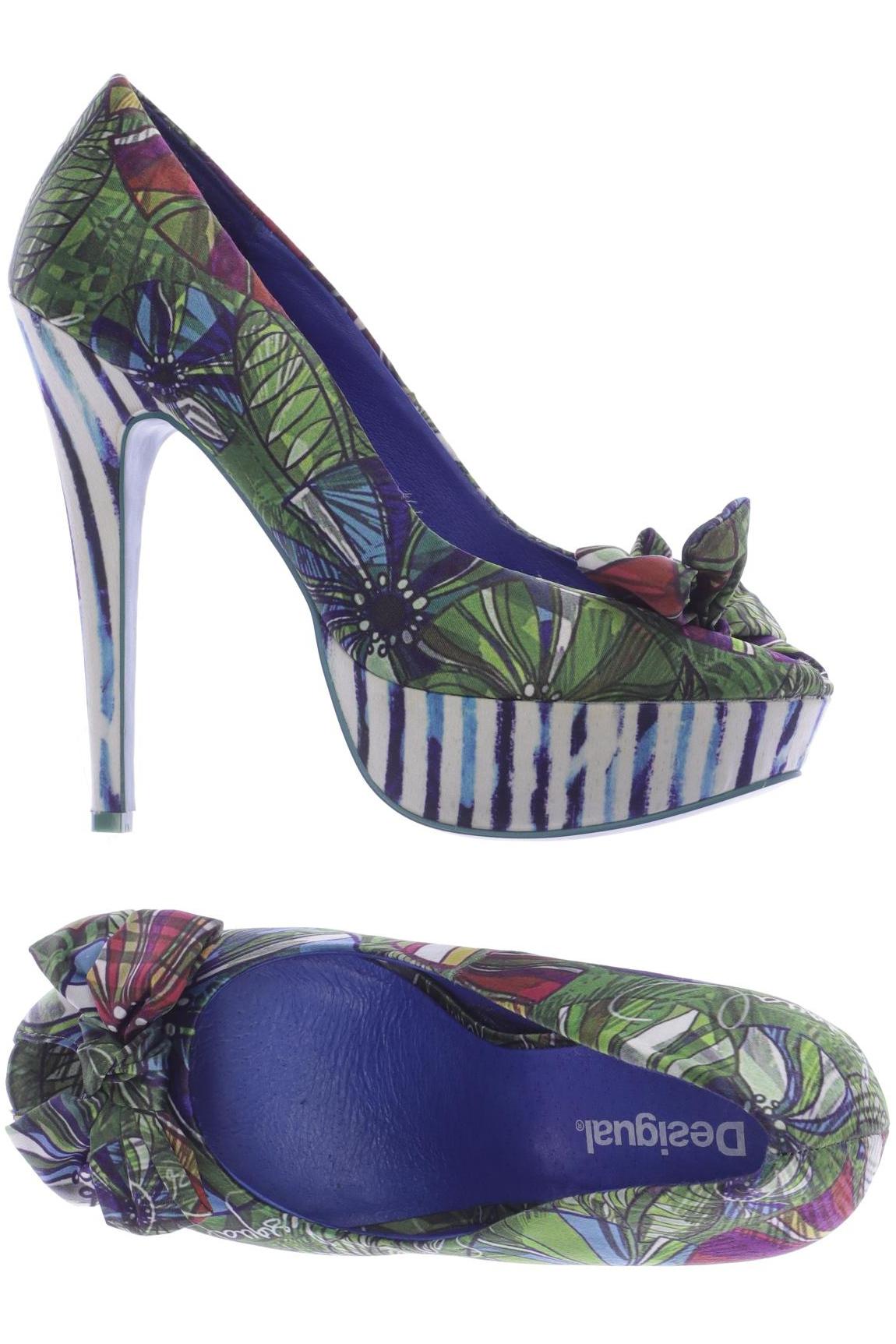 

Desigual Damen Pumps, grün