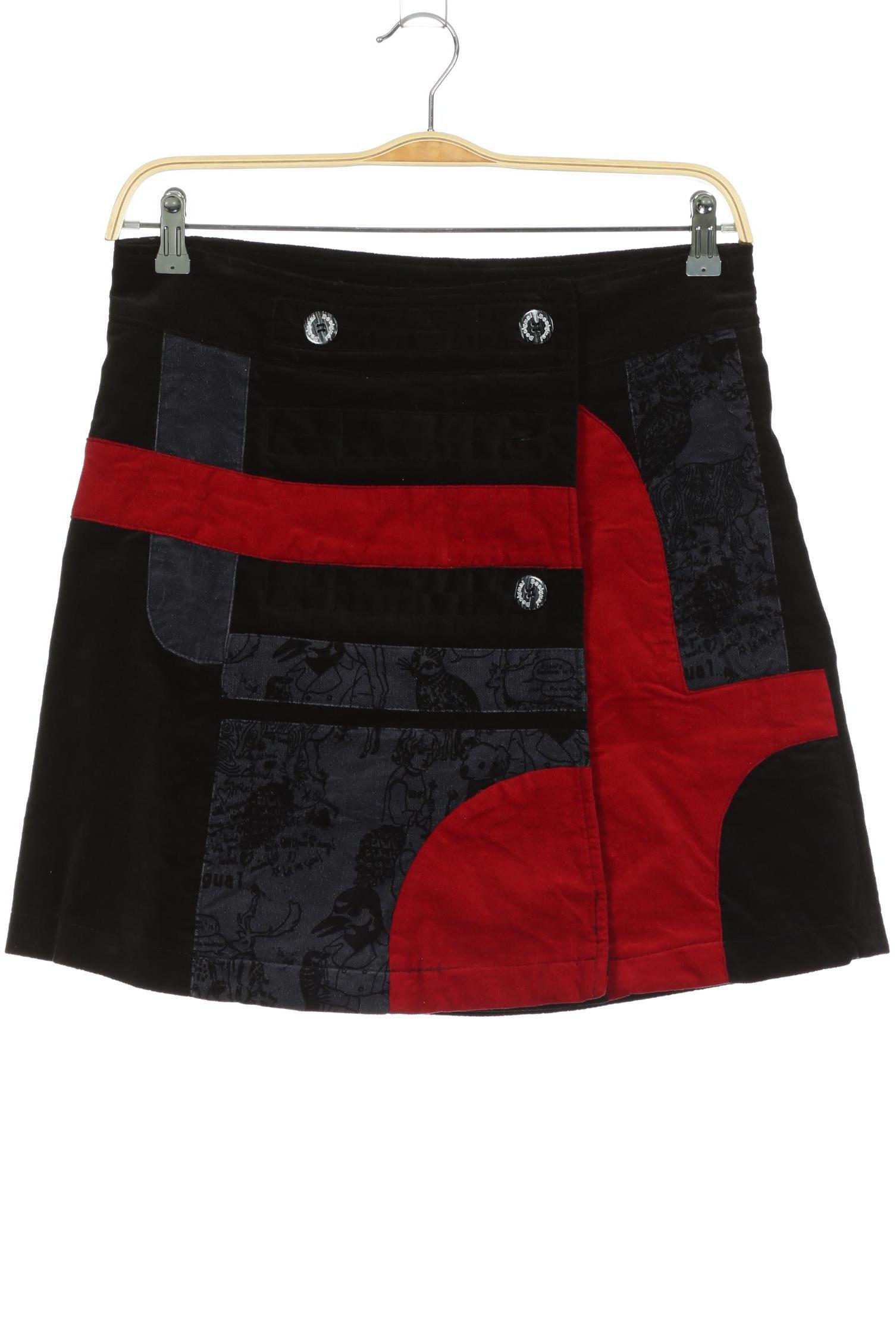 

Desigual Damen Rock, schwarz, Gr.