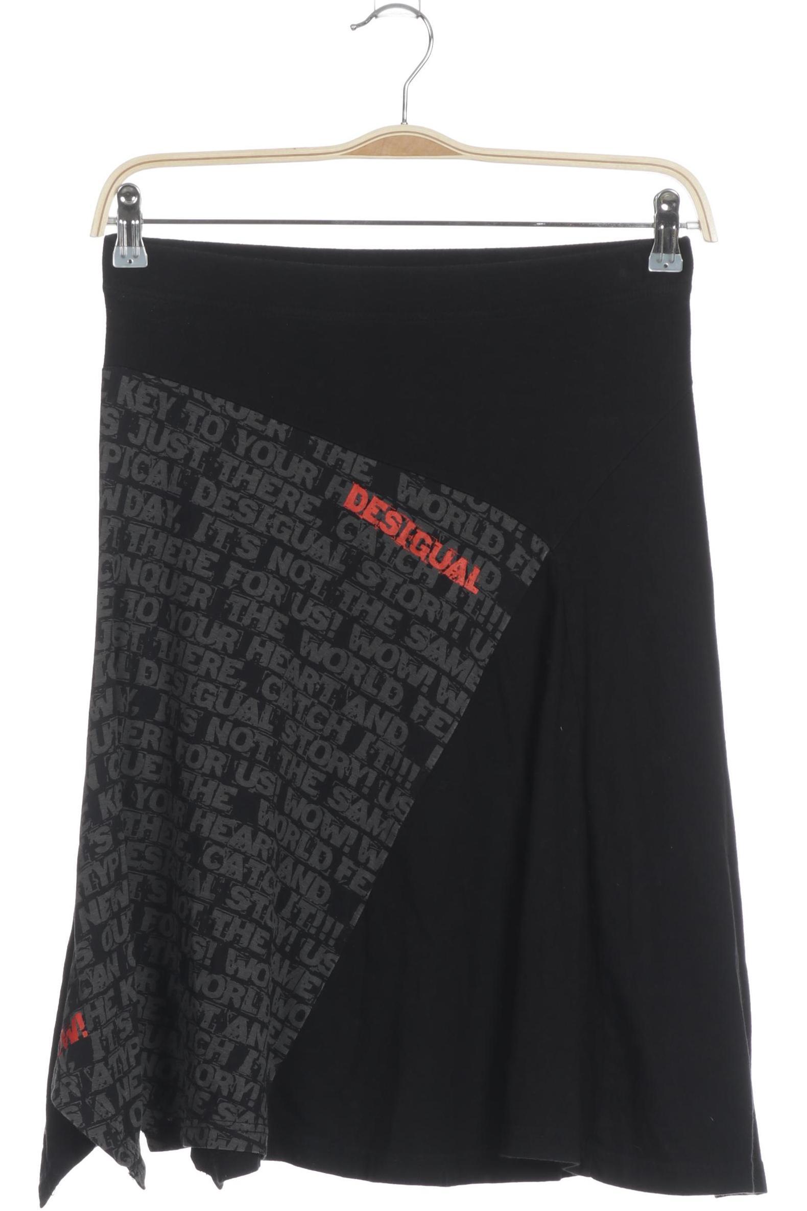 

Desigual Damen Rock, schwarz, Gr.