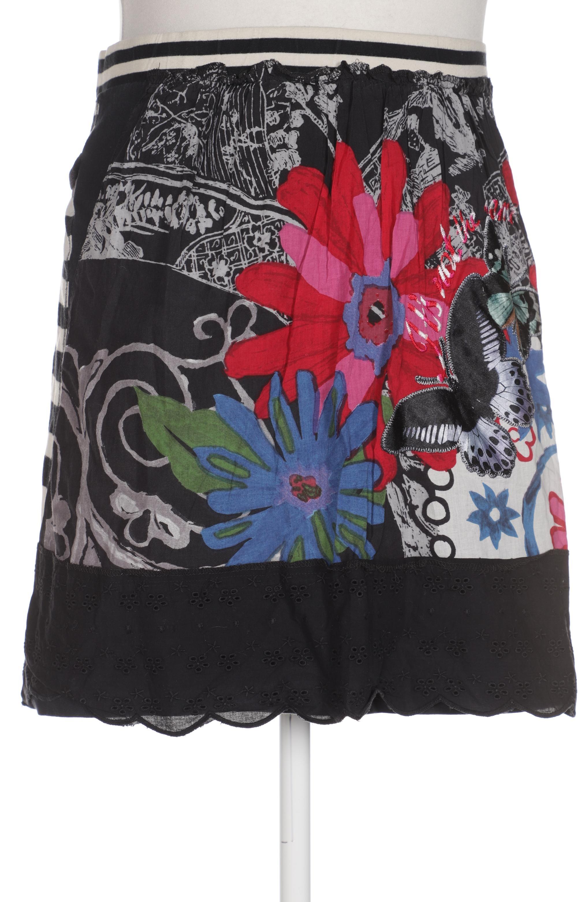 

Desigual Damen Rock, schwarz, Gr. 42