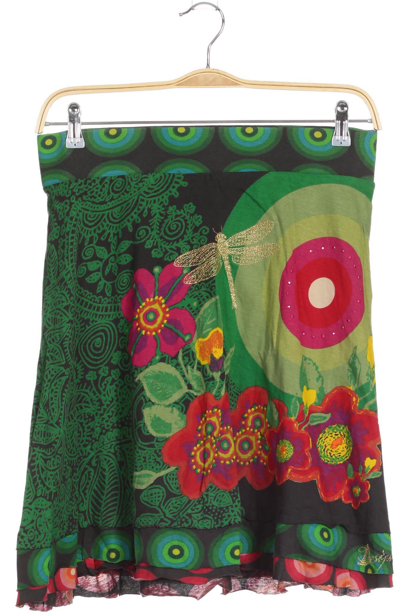 

Desigual Damen Rock, grün, Gr.