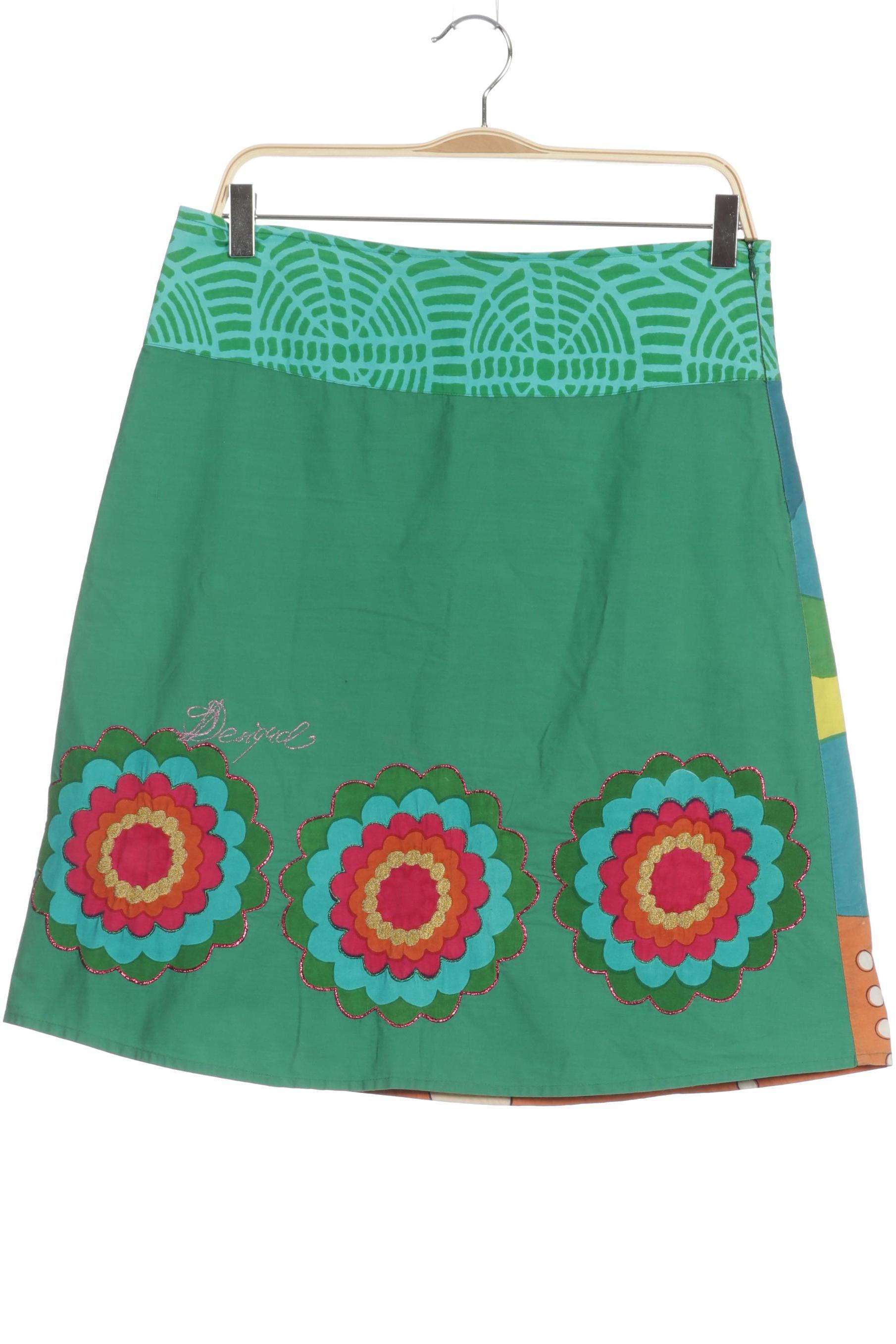 

Desigual Damen Rock, grün, Gr. 40