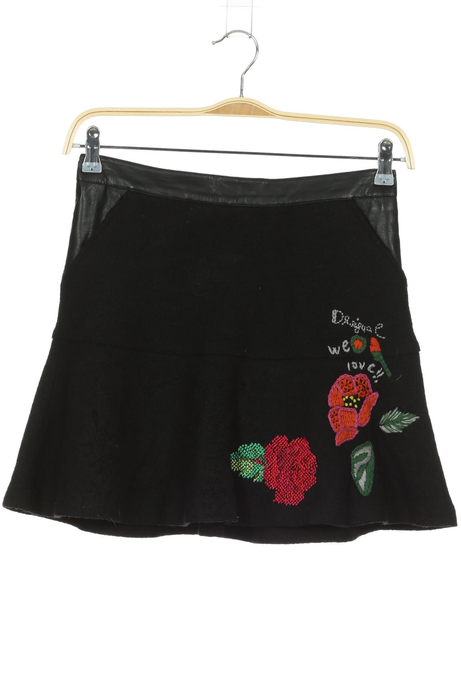 

Desigual Damen Rock, schwarz, Gr. 36