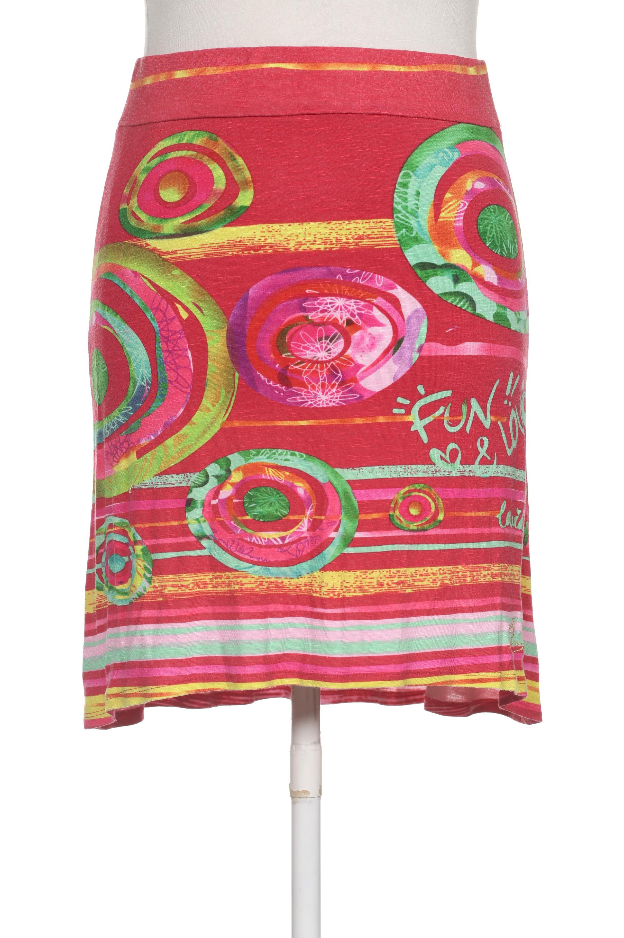 

Desigual Damen Rock, rot, Gr.