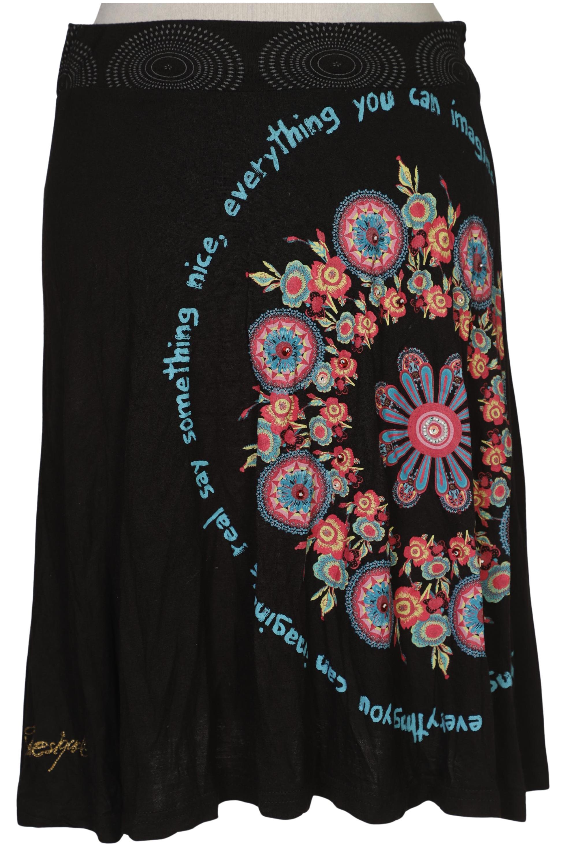 

Desigual Damen Rock, schwarz, Gr. 36