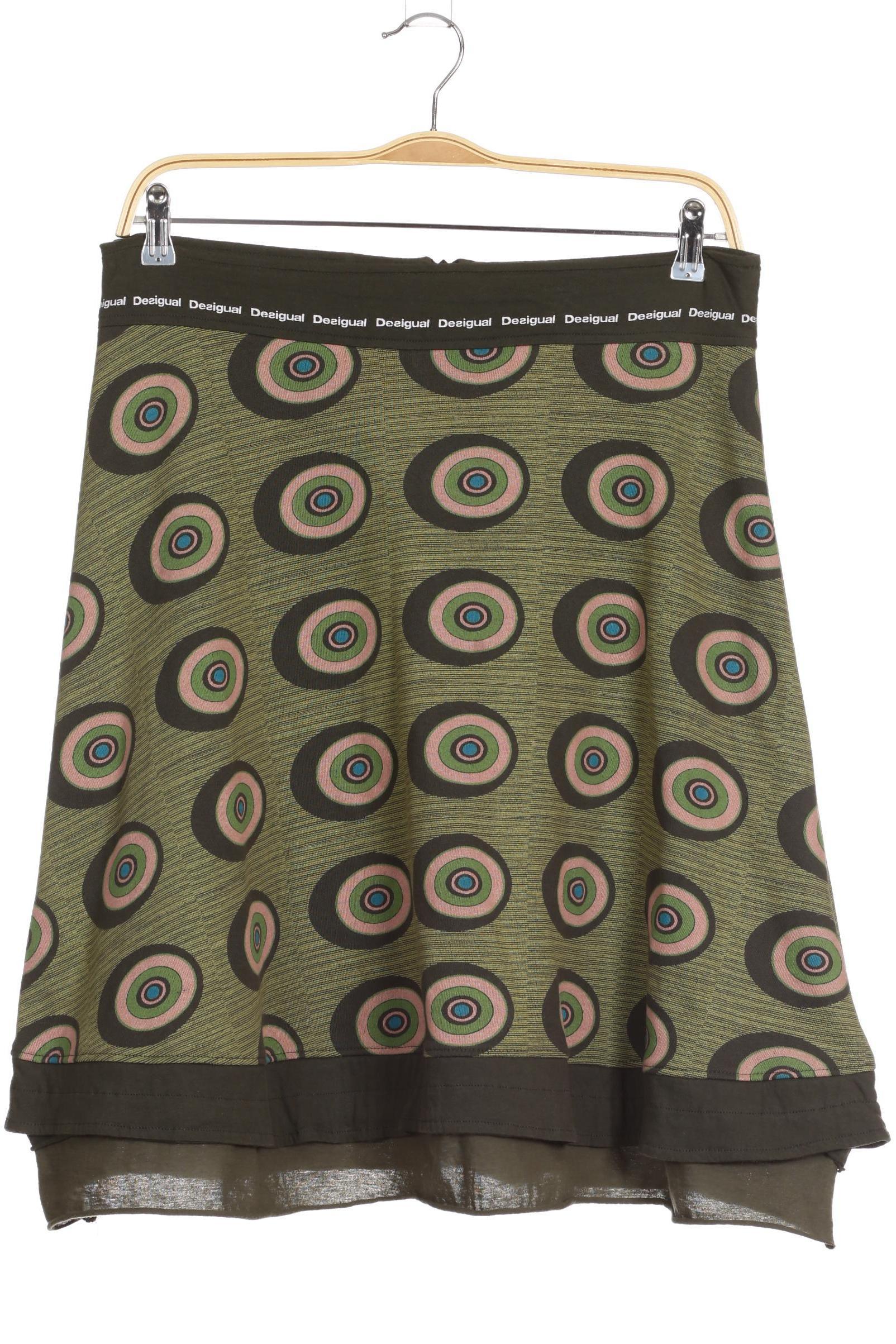 

Desigual Damen Rock, grün, Gr.