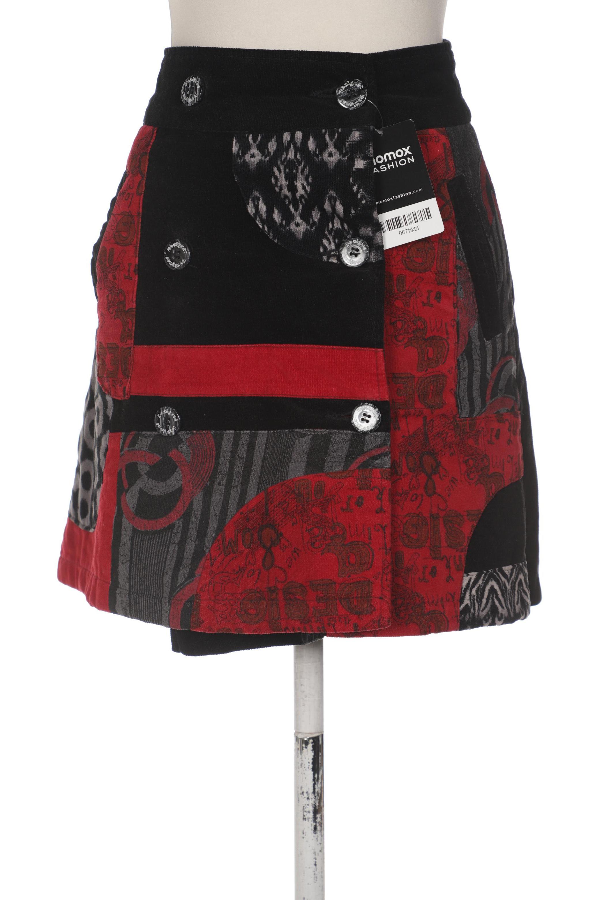 

Desigual Damen Rock, schwarz