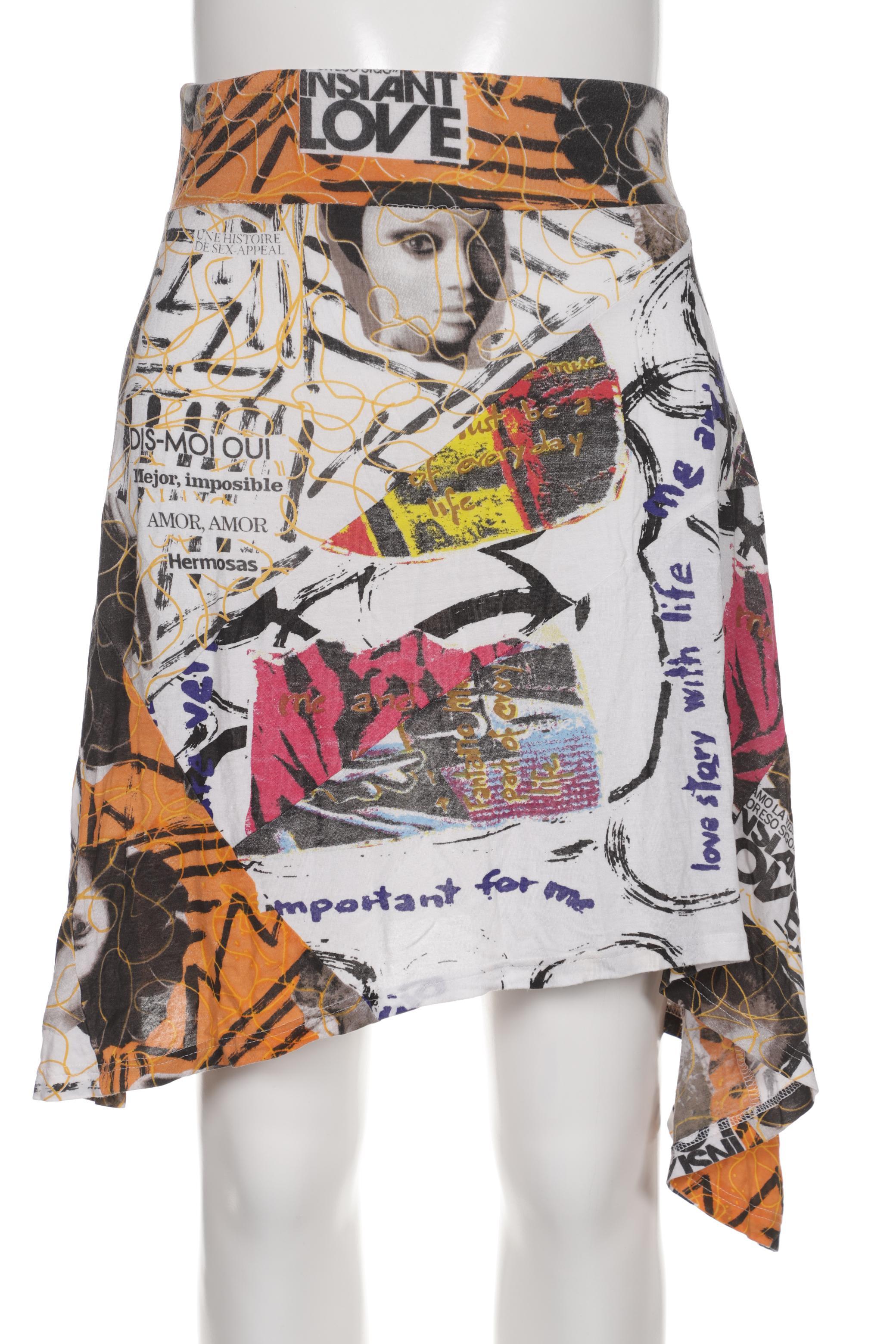 

Desigual Damen Rock, orange, Gr. 40