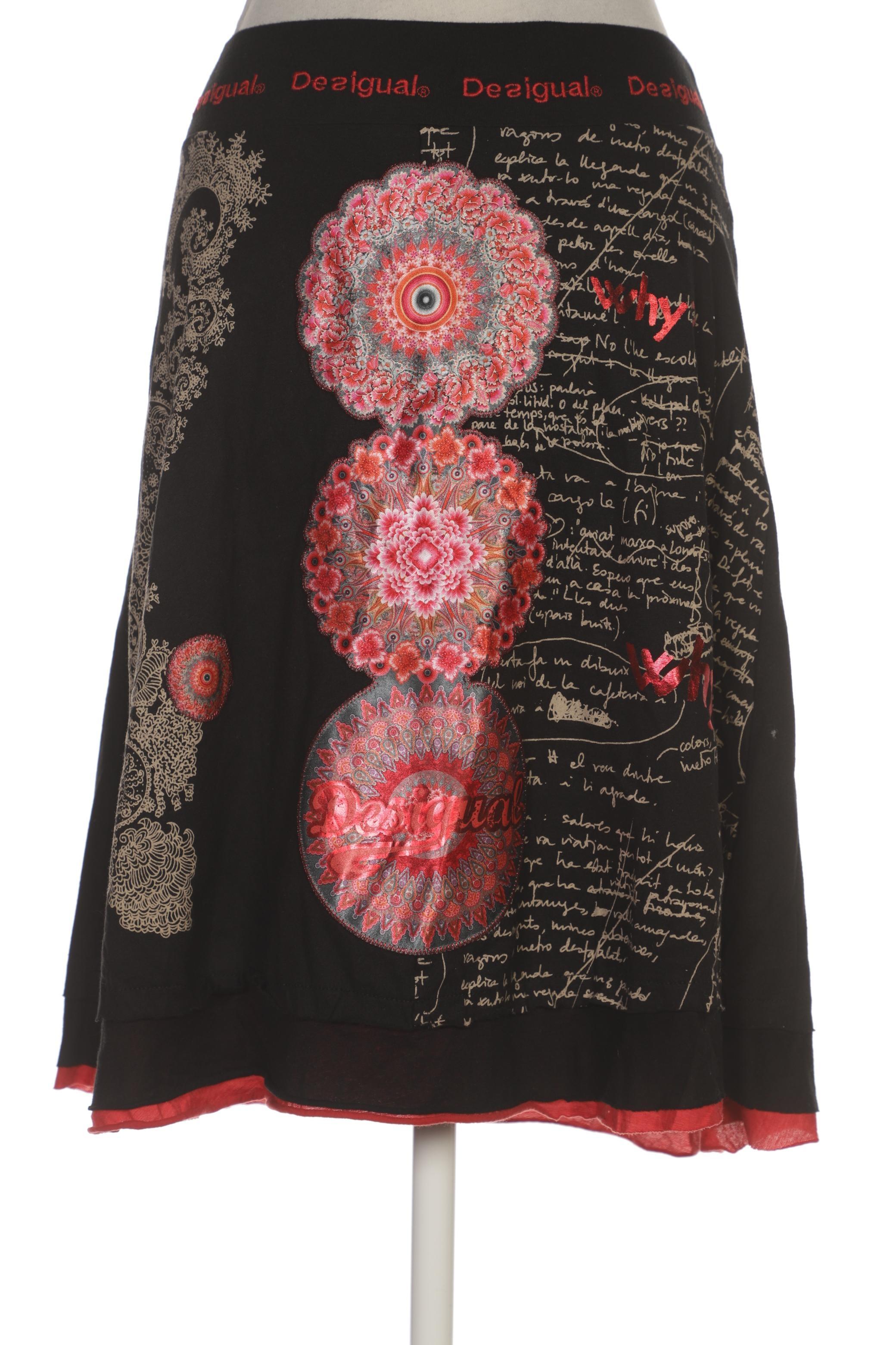 

Desigual Damen Rock, mehrfarbig, Gr. 34