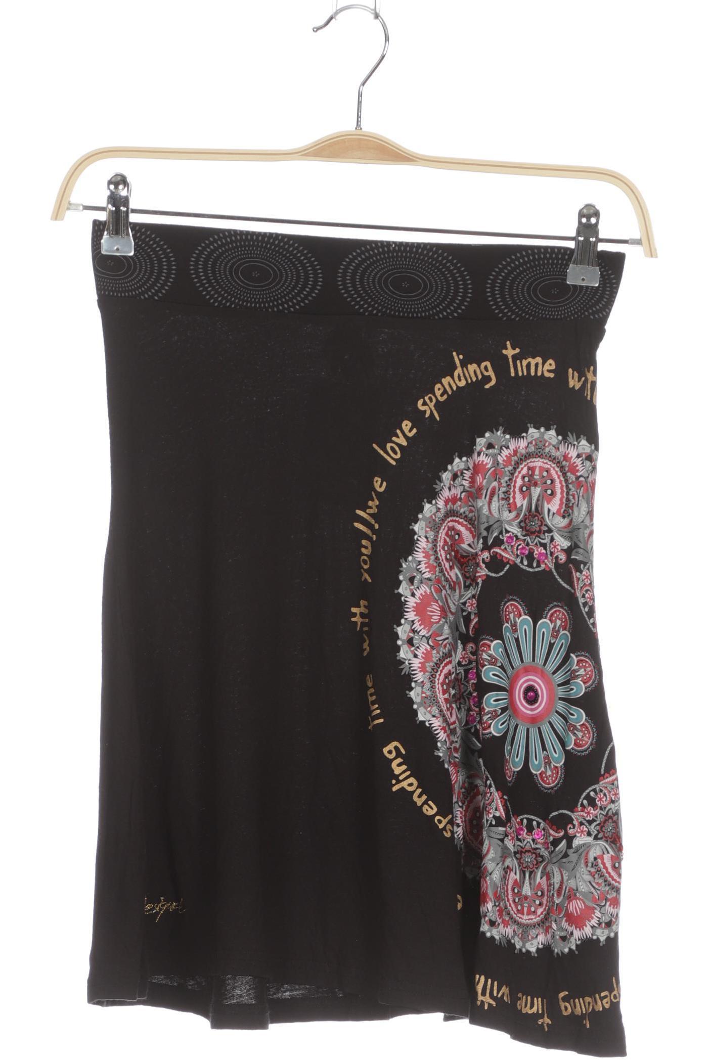 

Desigual Damen Rock, schwarz, Gr.