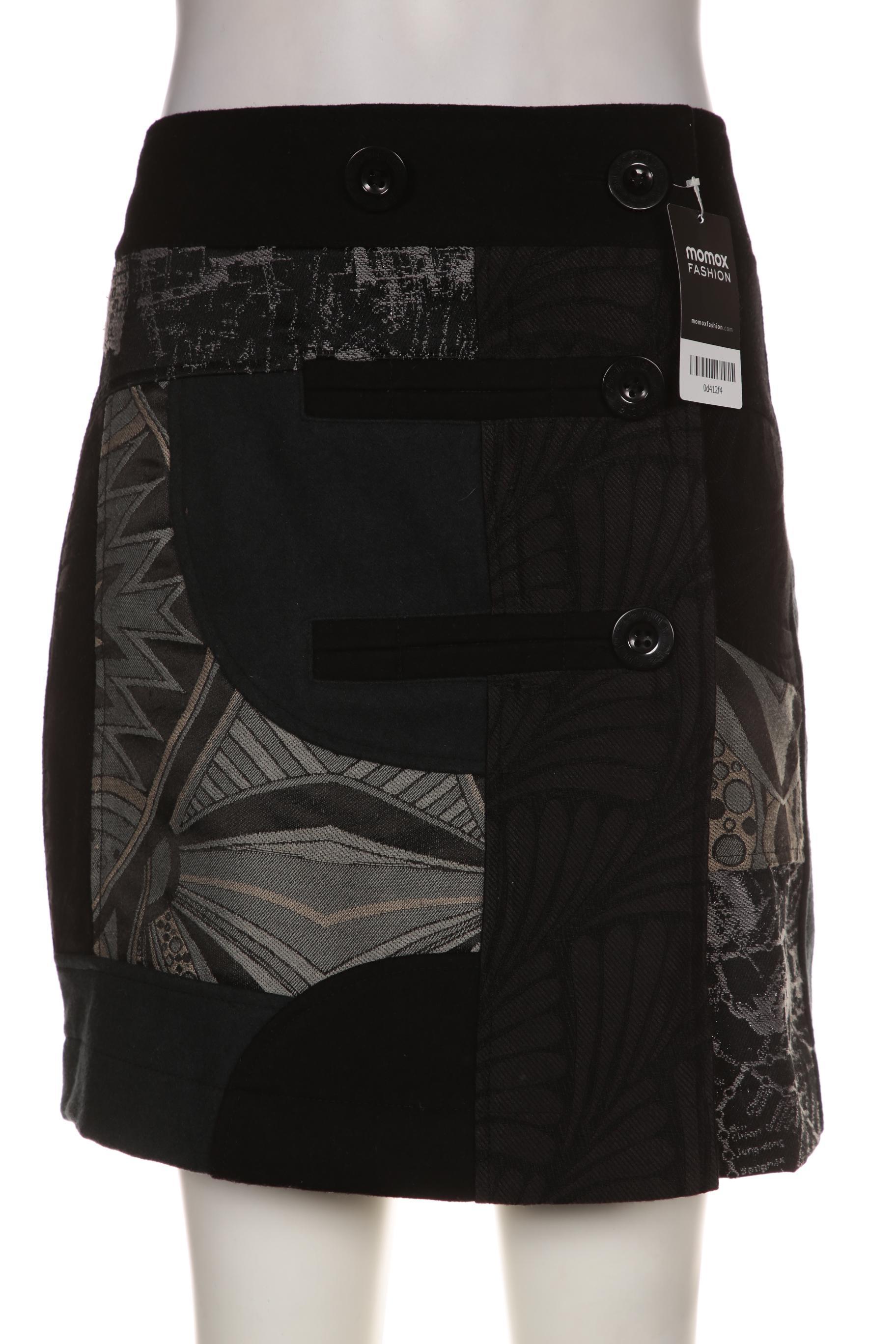 

Desigual Damen Rock, schwarz, Gr. 40