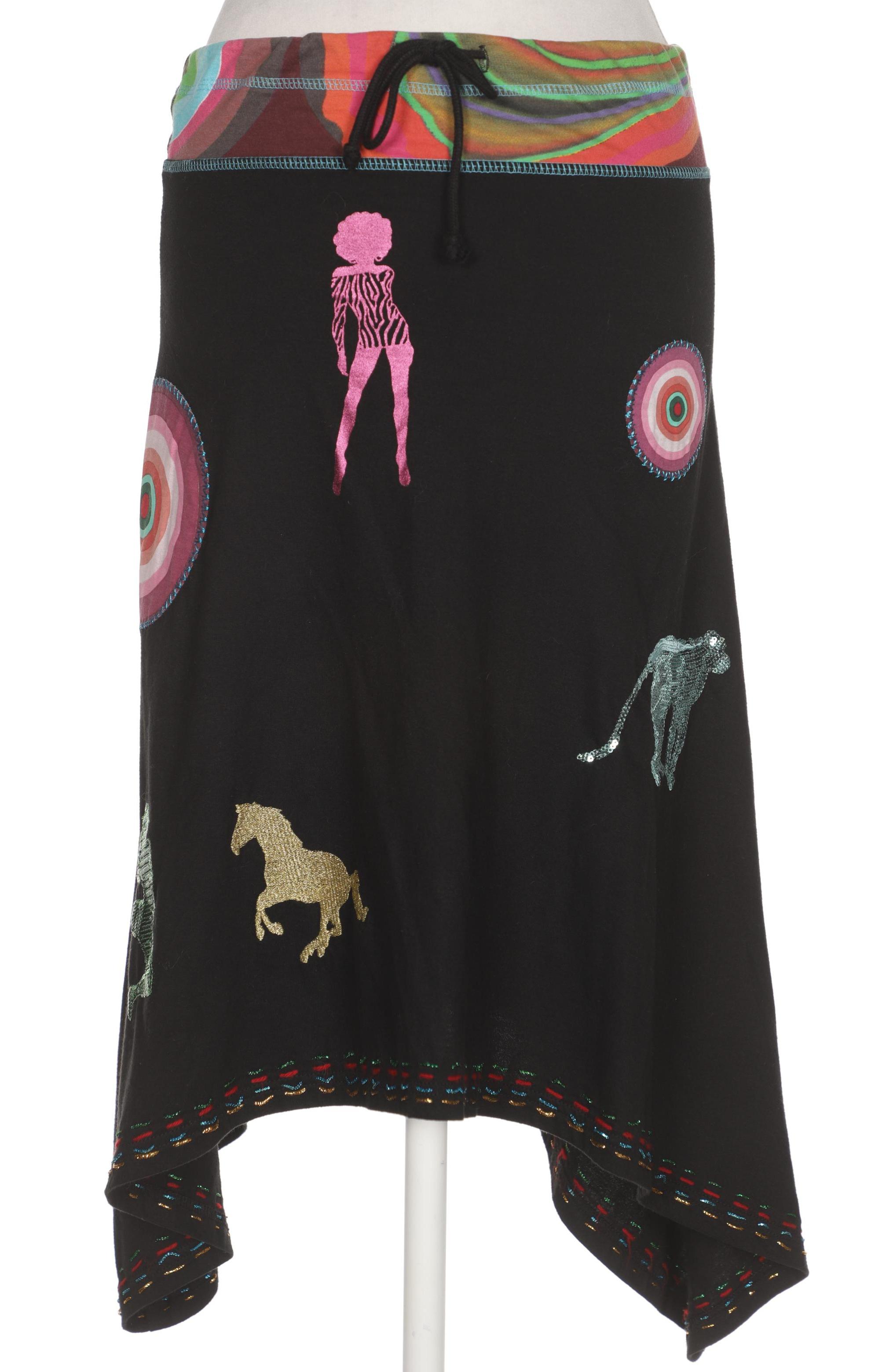 

Desigual Damen Rock, schwarz, Gr. 36