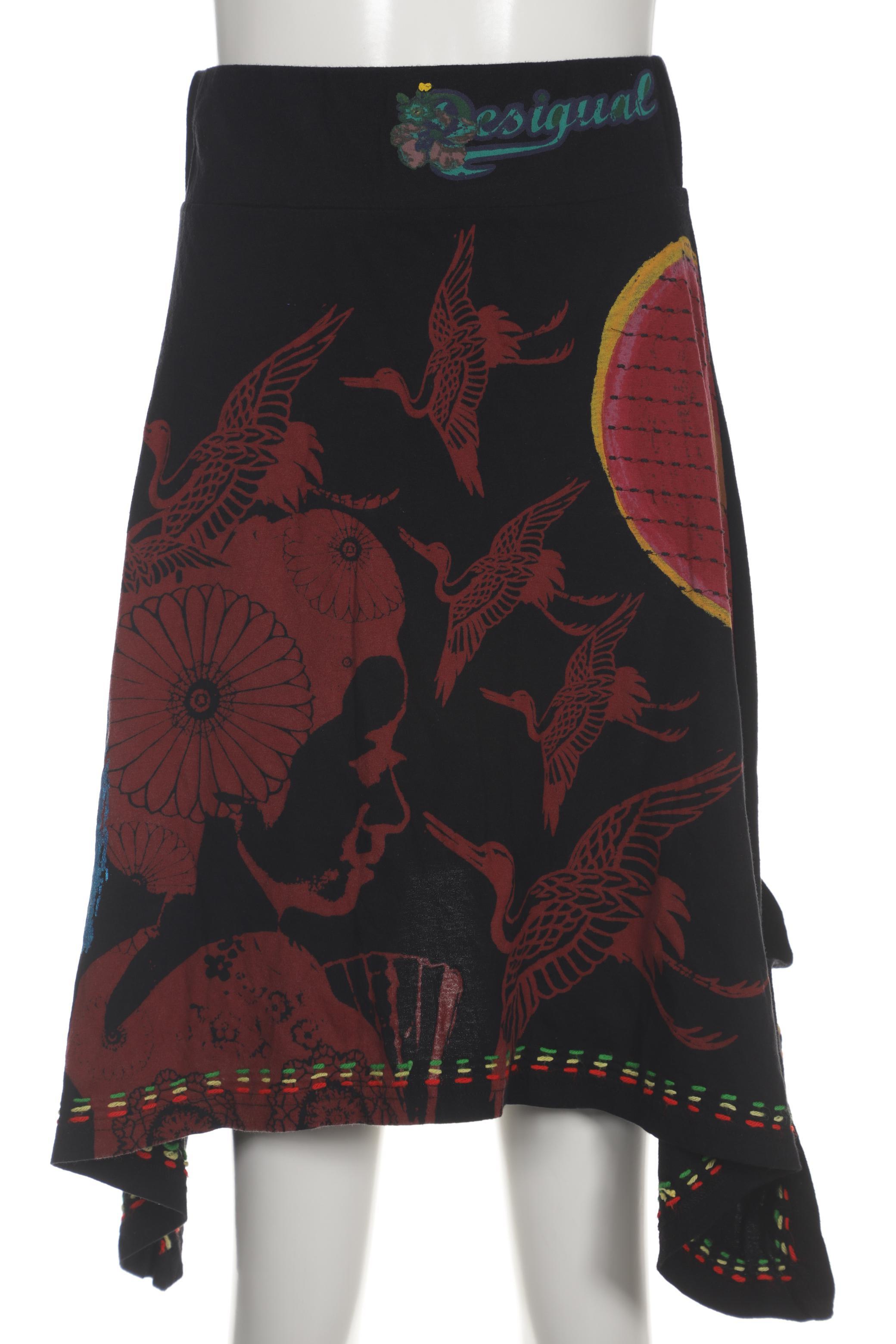 

Desigual Damen Rock, schwarz