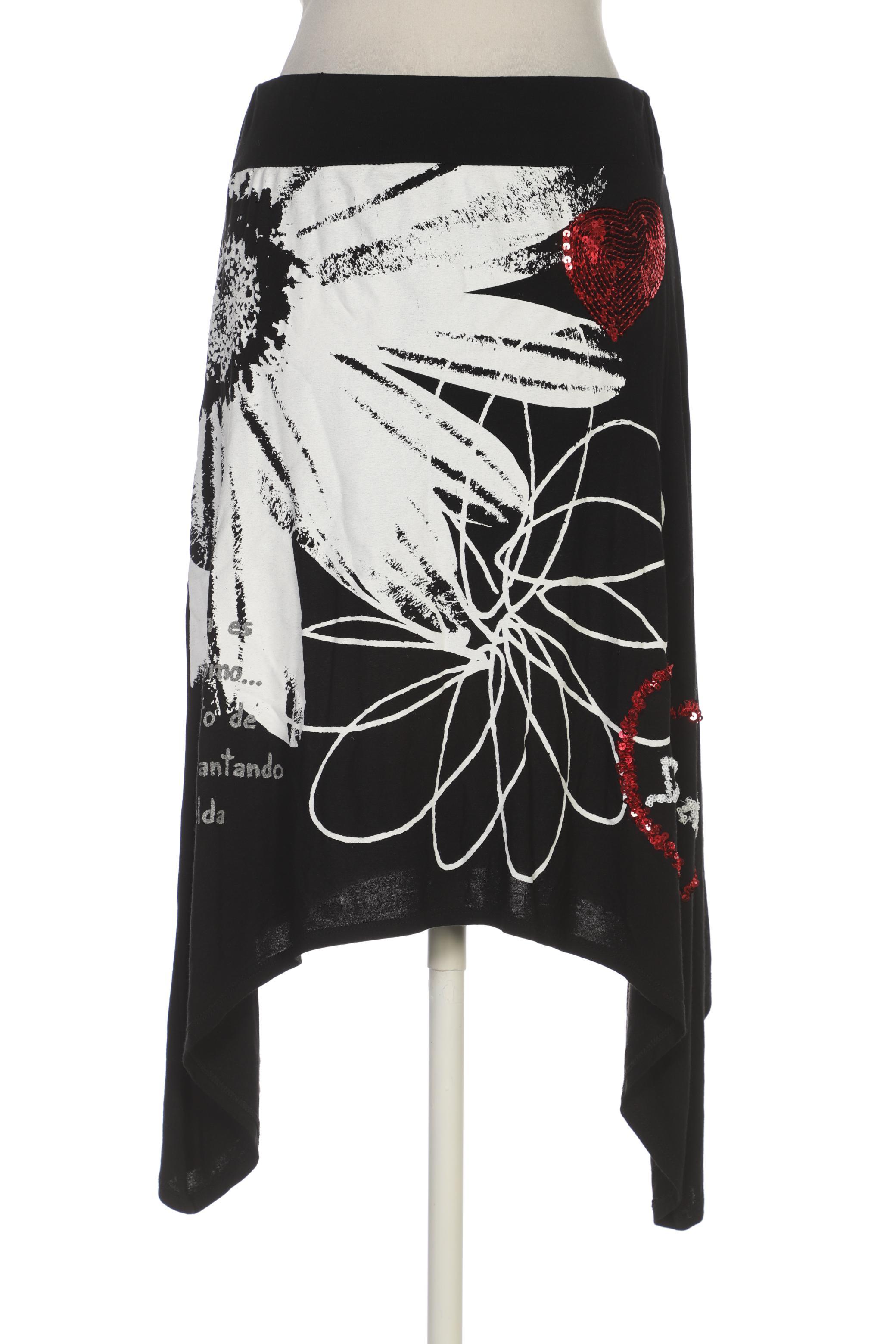 

Desigual Damen Rock, schwarz, Gr. 38