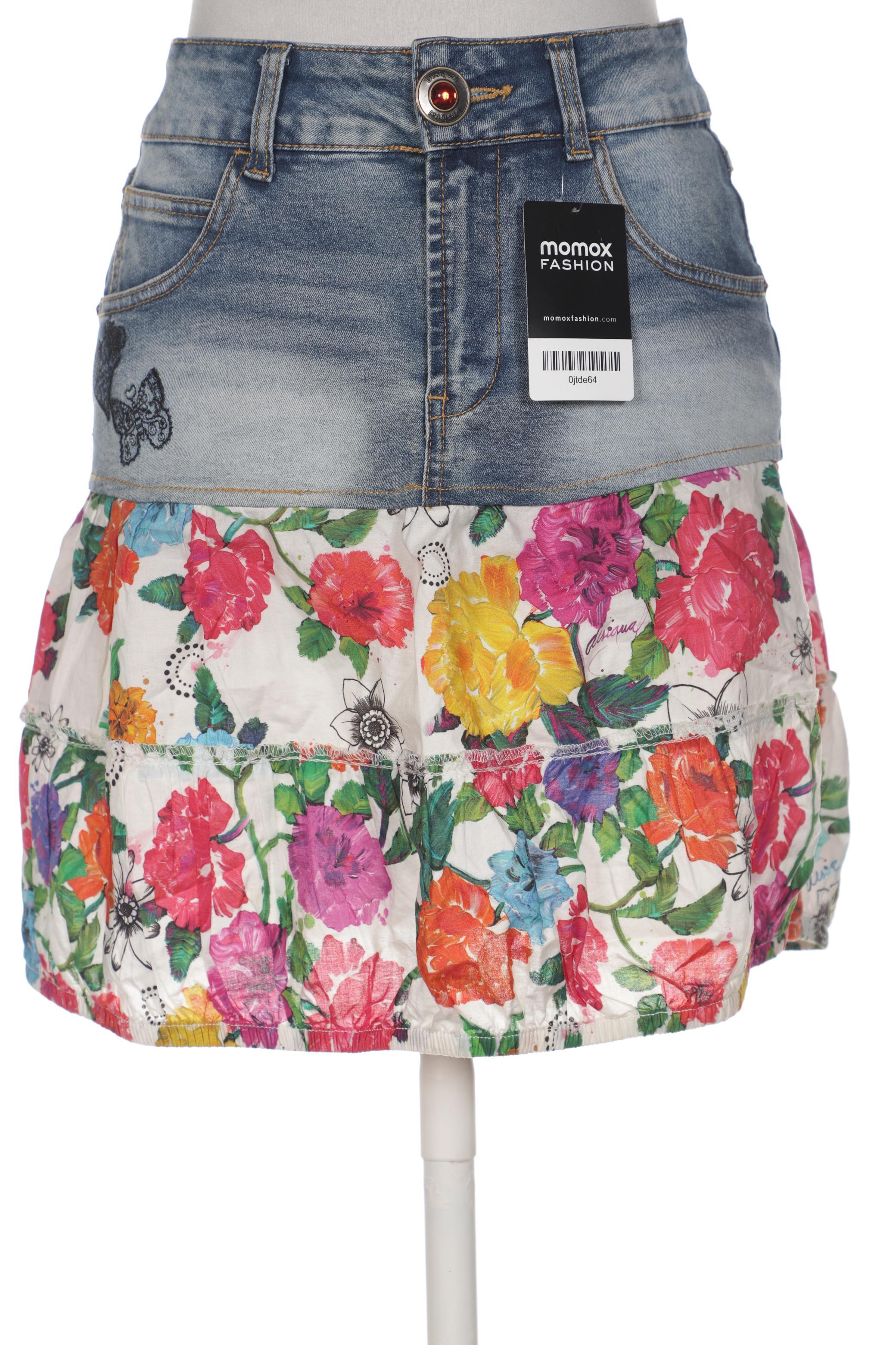 

Desigual Damen Rock, blau, Gr. 34