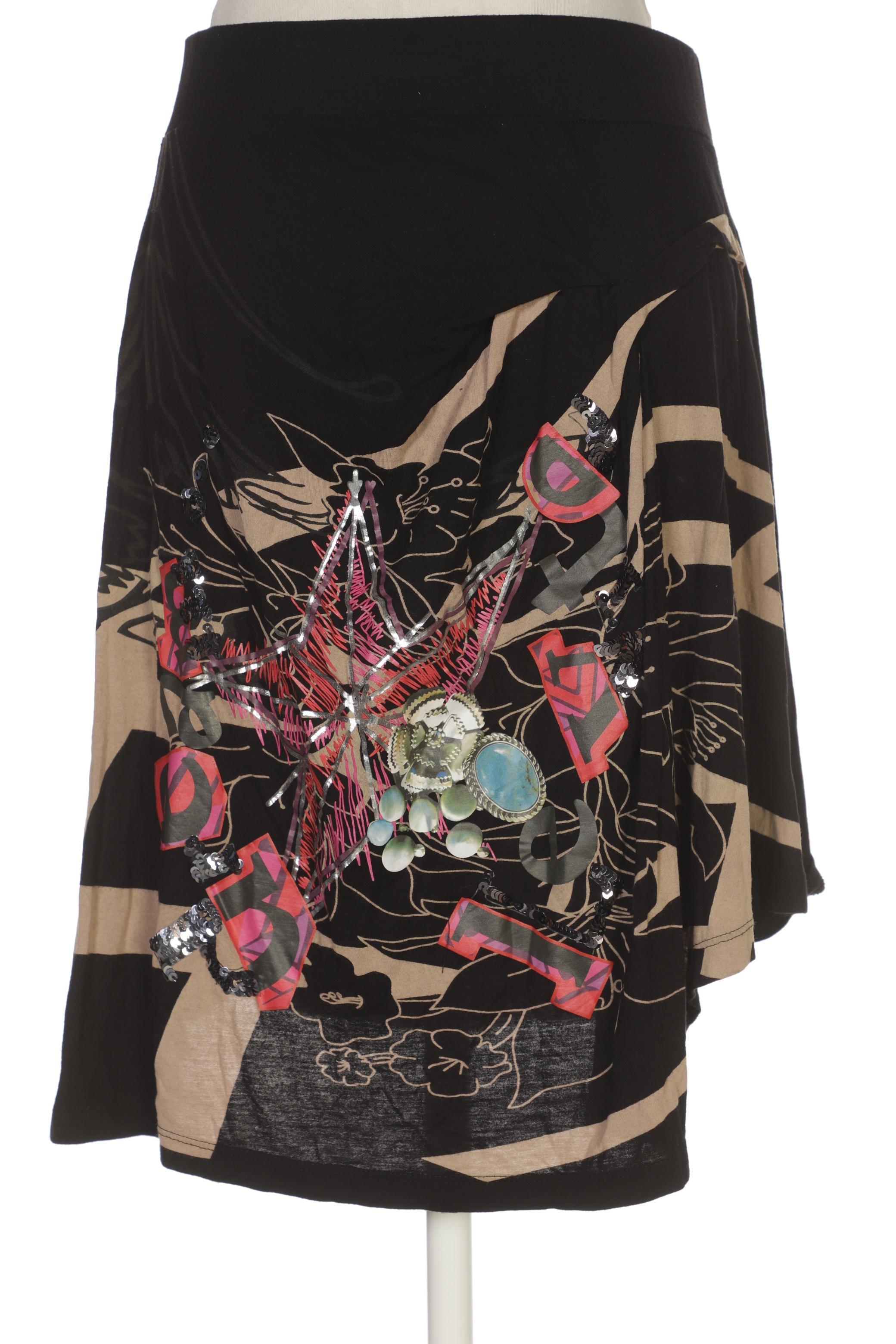 

Desigual Damen Rock, schwarz, Gr. 38