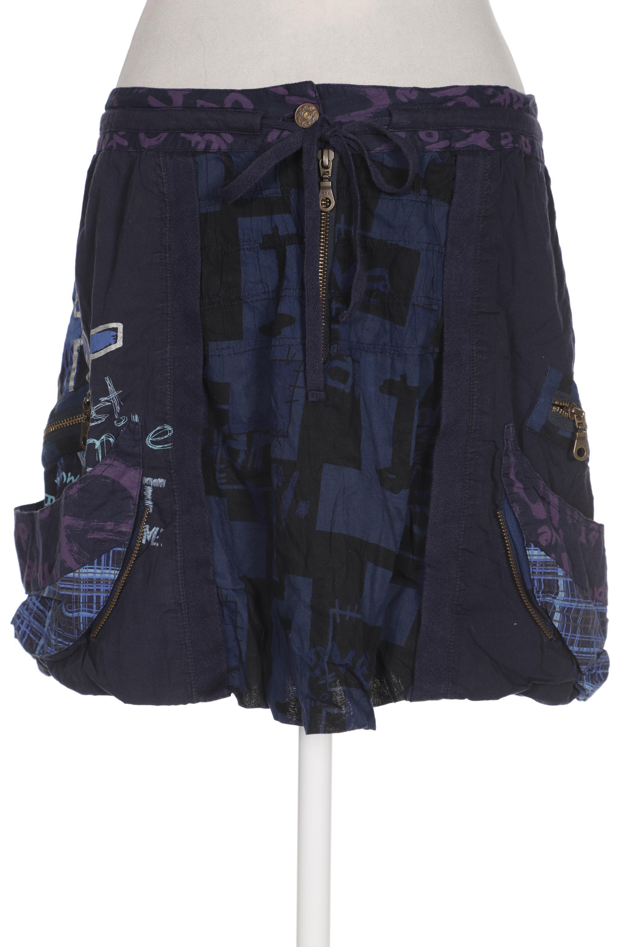 

Desigual Damen Rock, marineblau, Gr. 38