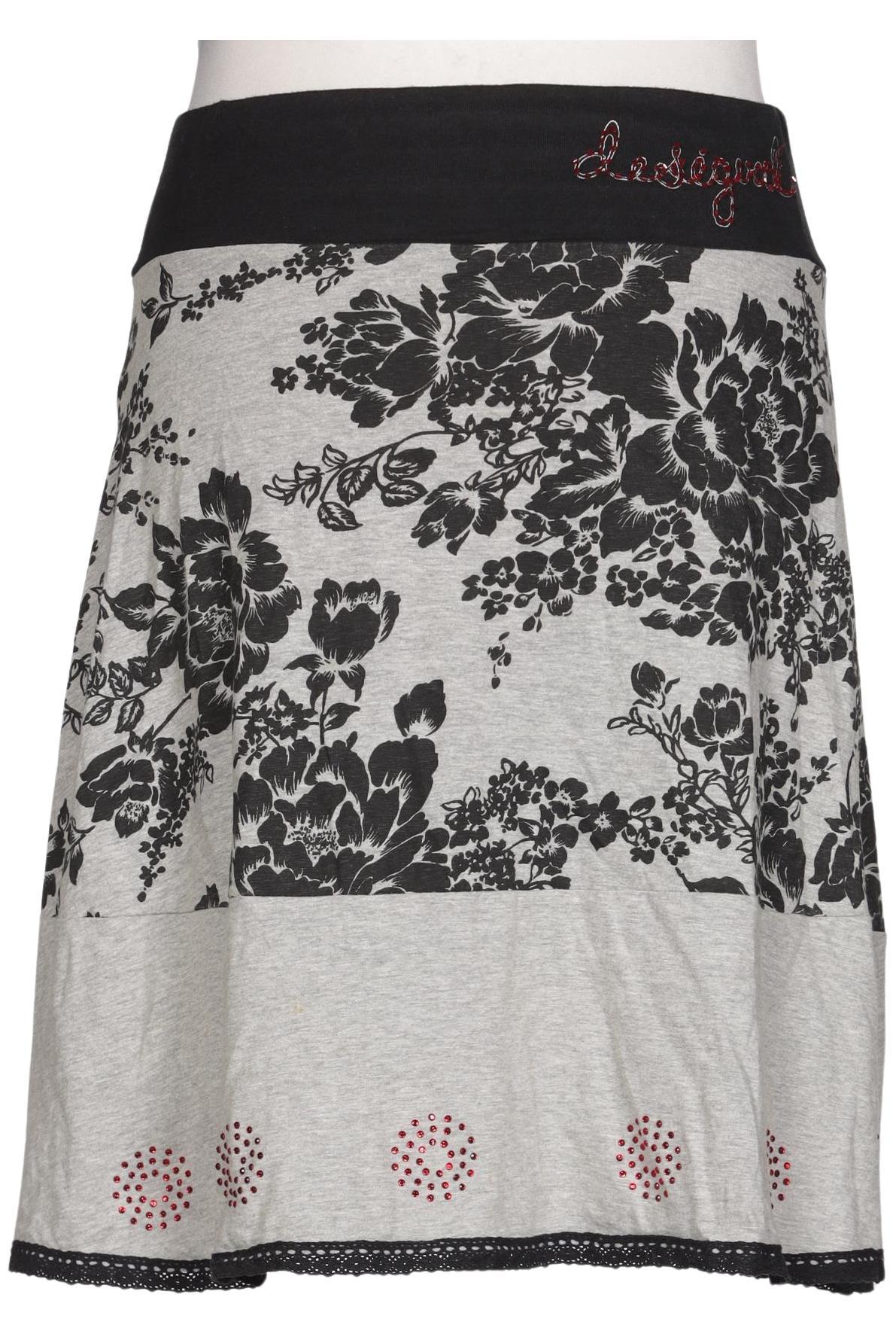 

Desigual Damen Rock, grau, Gr. 42