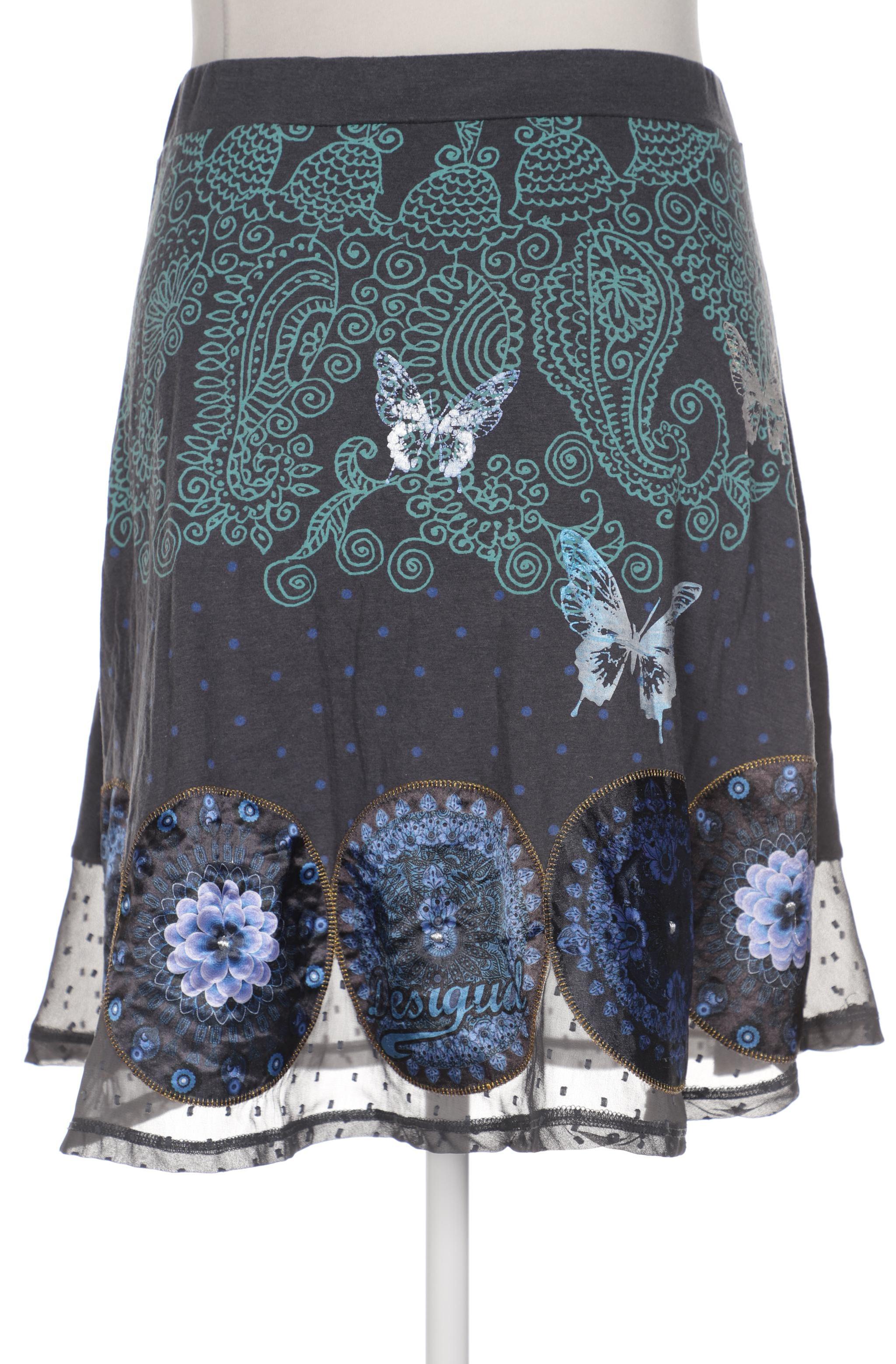 

Desigual Damen Rock, grau, Gr. 44