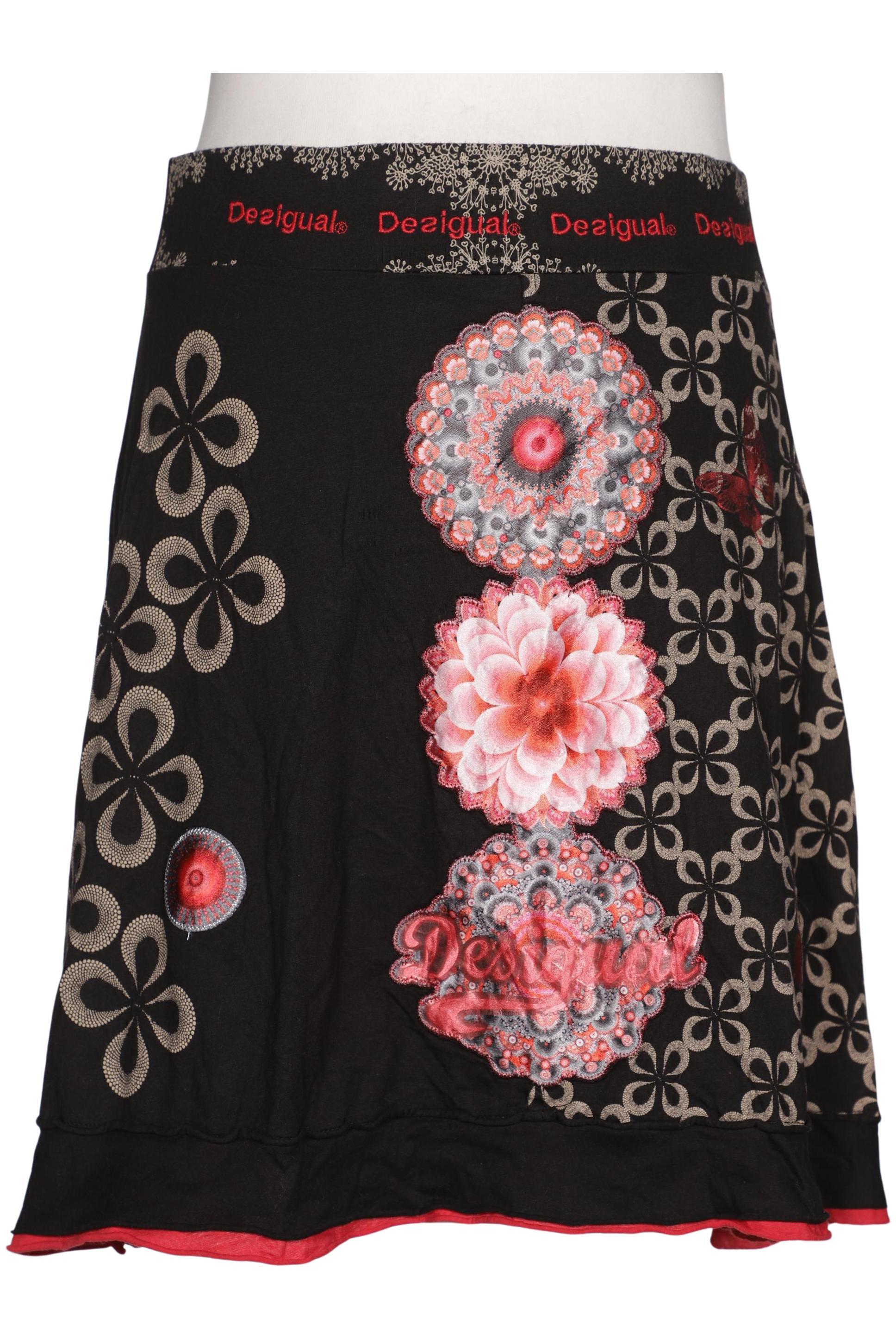 

Desigual Damen Rock, schwarz, Gr. 44