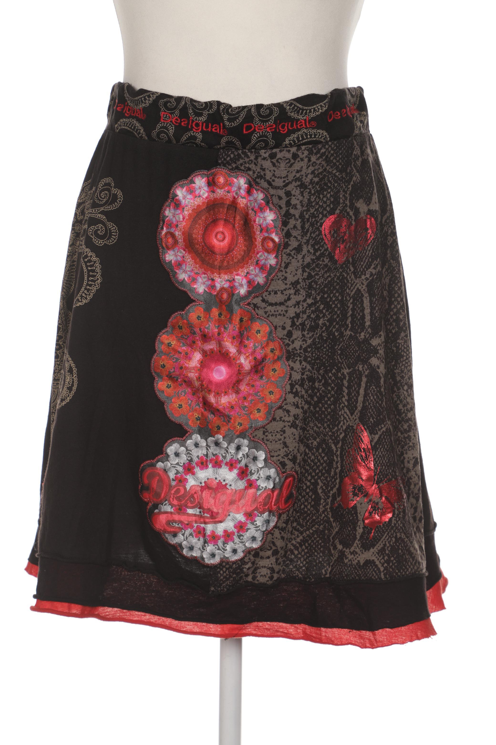 

Desigual Damen Rock, mehrfarbig, Gr. 38