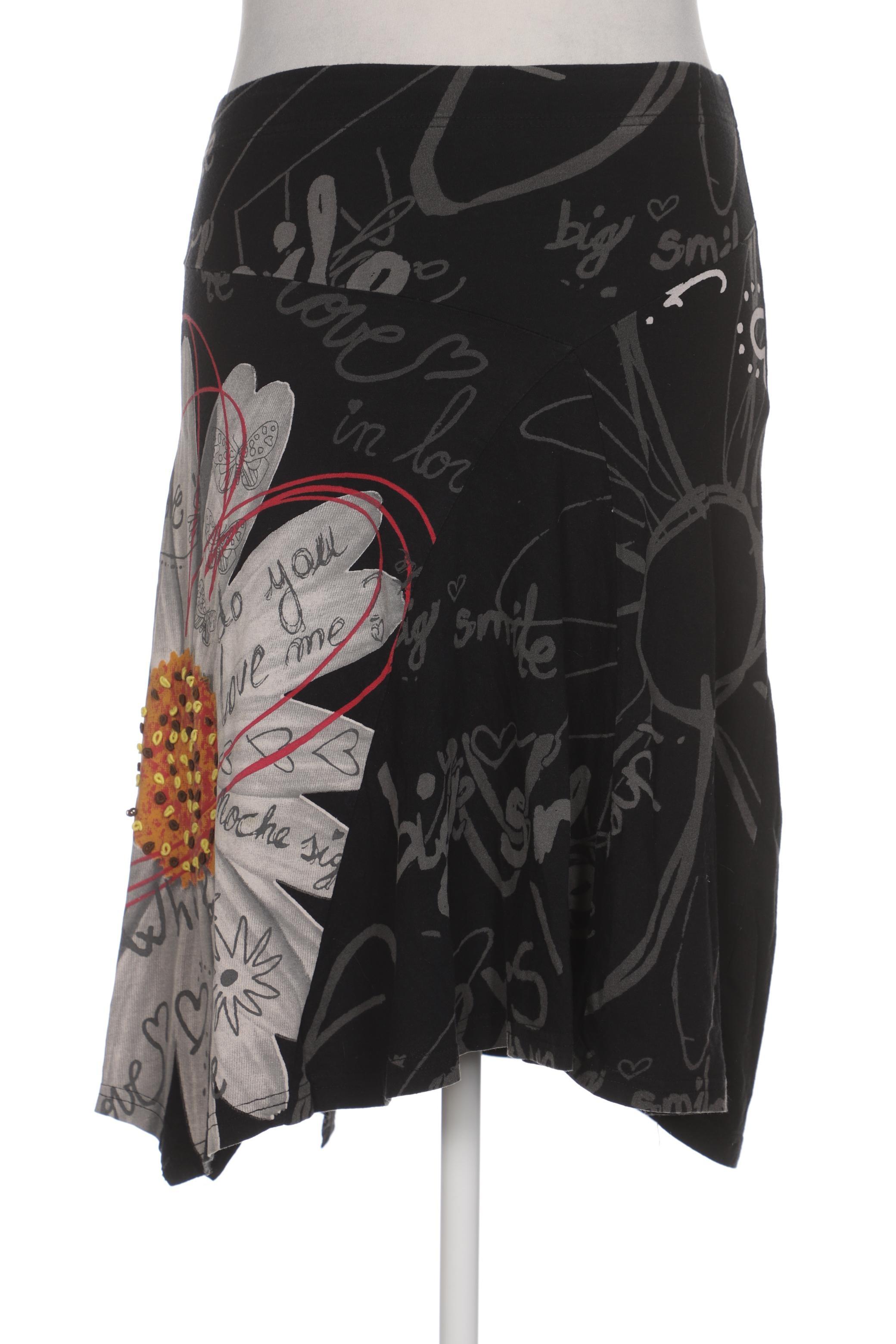 

Desigual Damen Rock, schwarz, Gr. 42