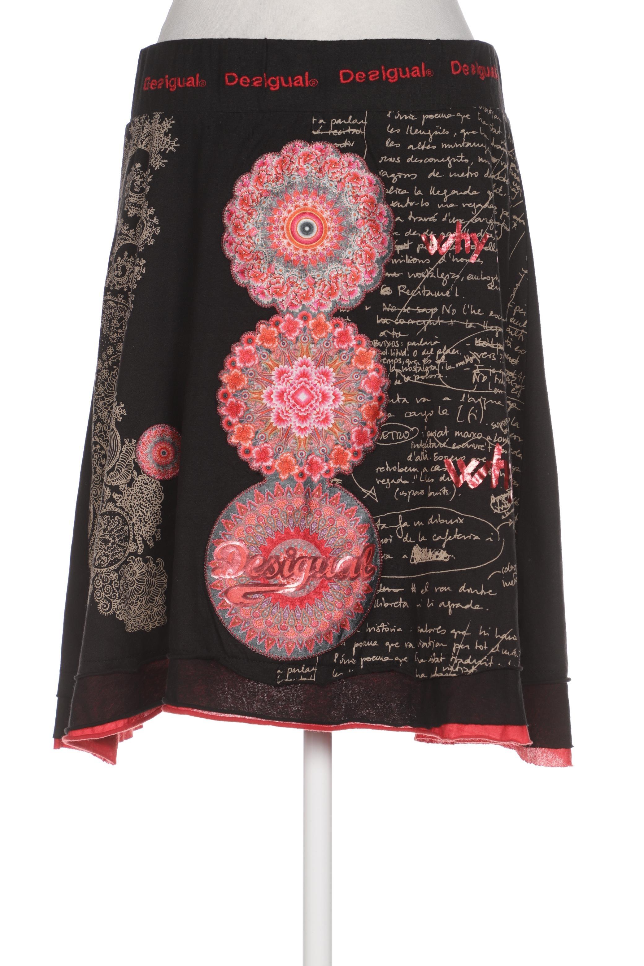 

Desigual Damen Rock, schwarz, Gr. 36