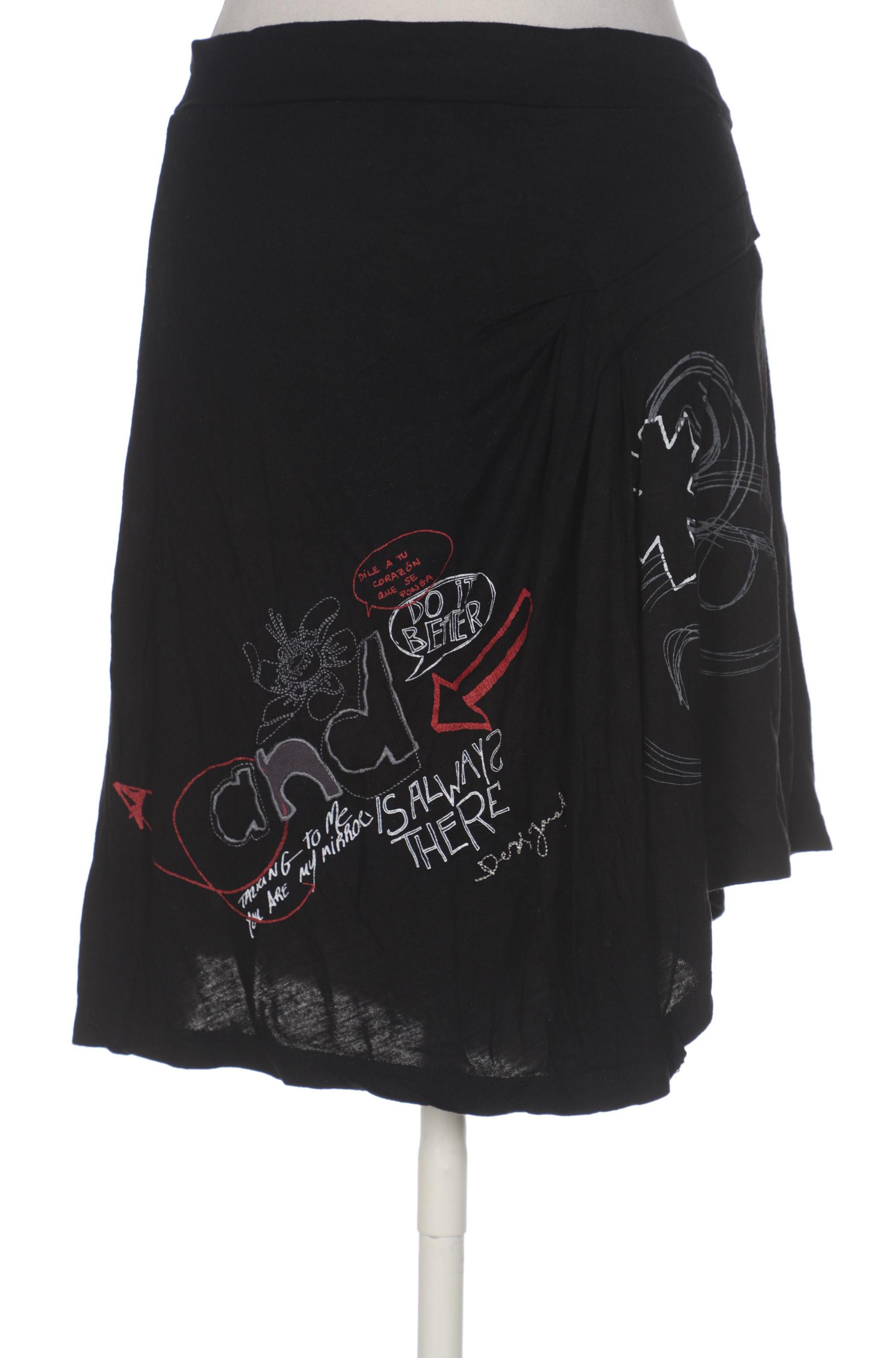 

Desigual Damen Rock, schwarz, Gr. 36