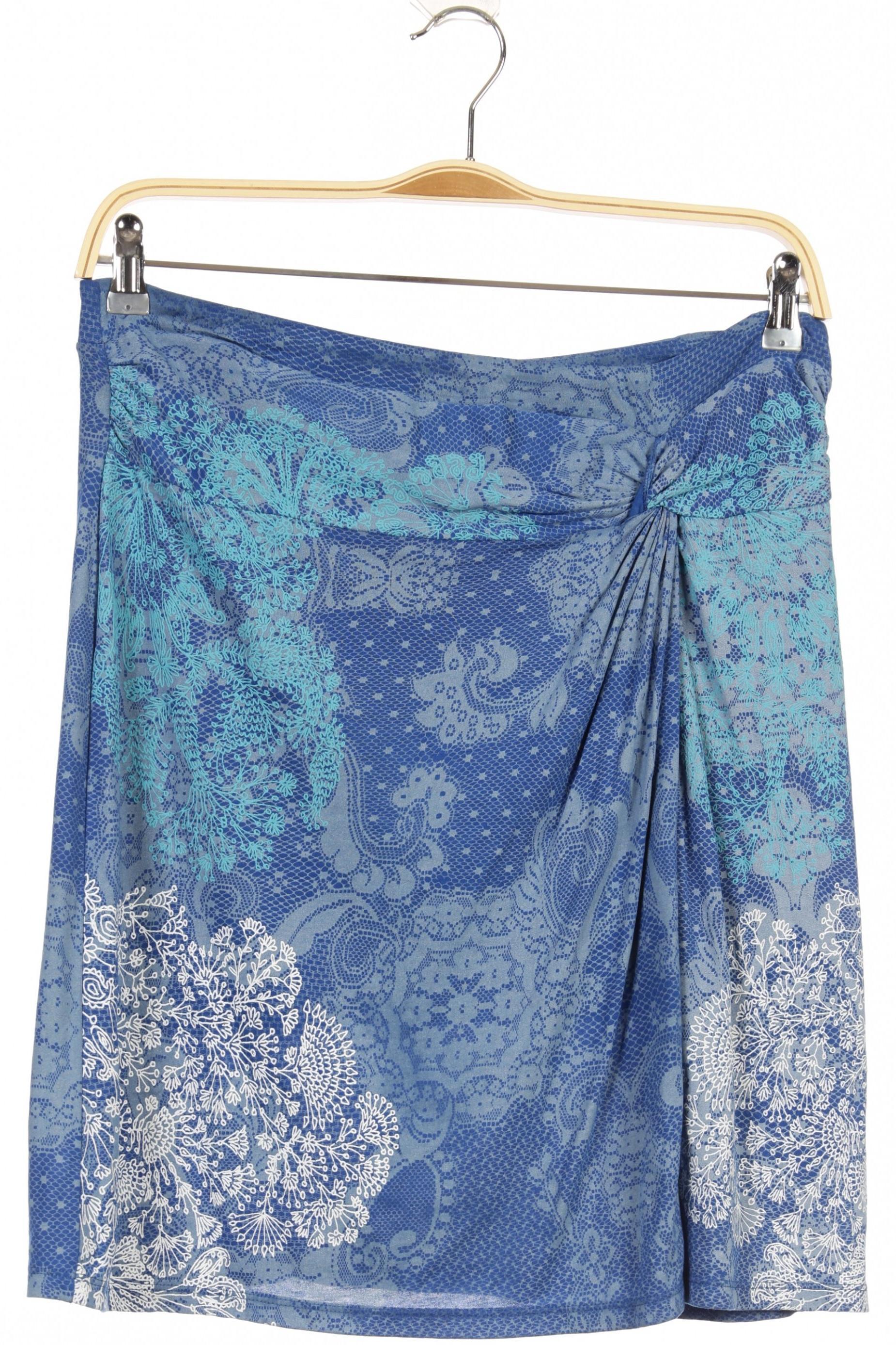 

Desigual Damen Rock, blau, Gr.