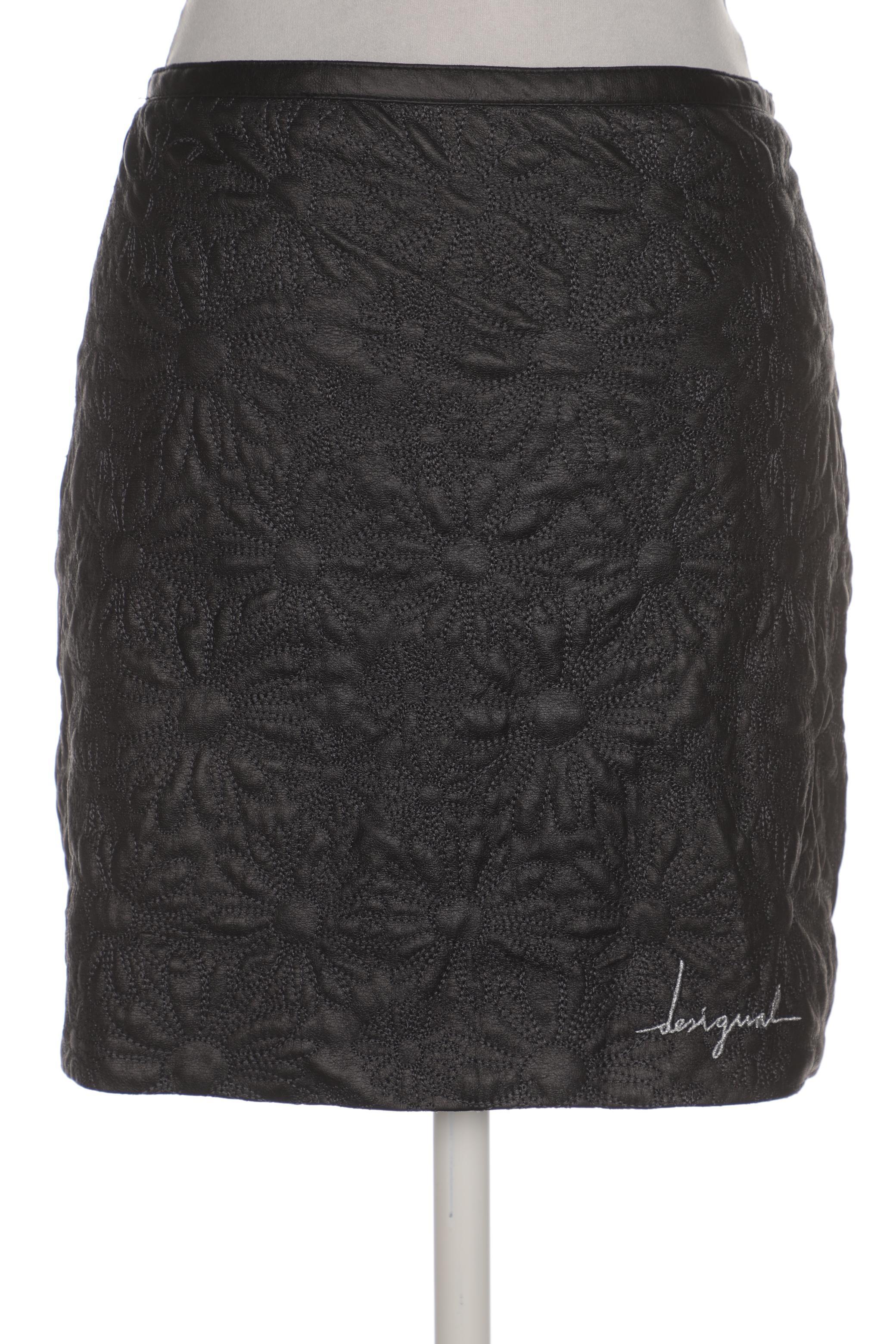 

Desigual Damen Rock, schwarz, Gr. 38