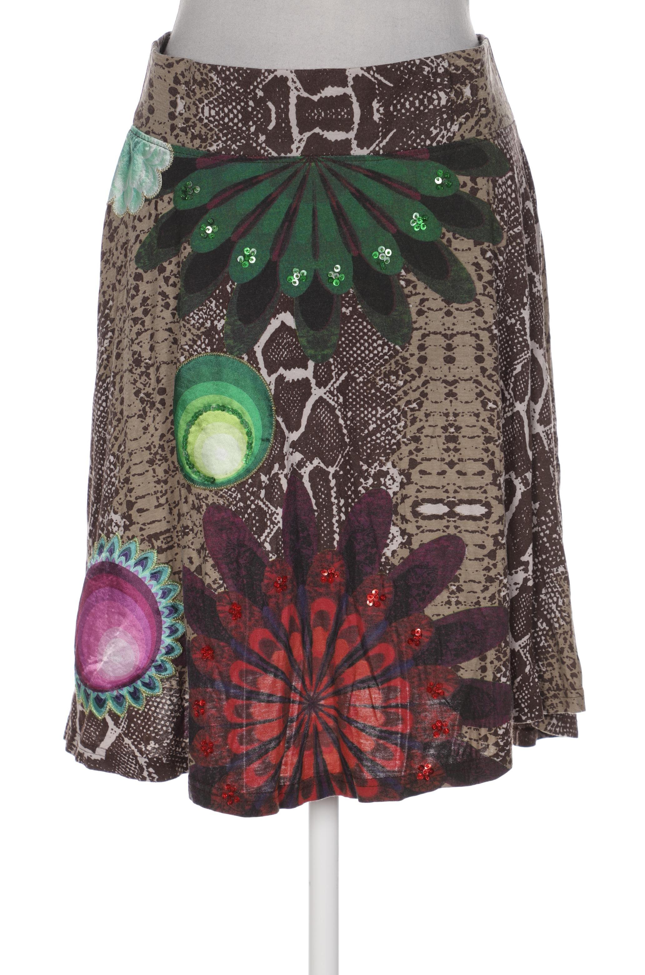 

Desigual Damen Rock, braun, Gr. 38