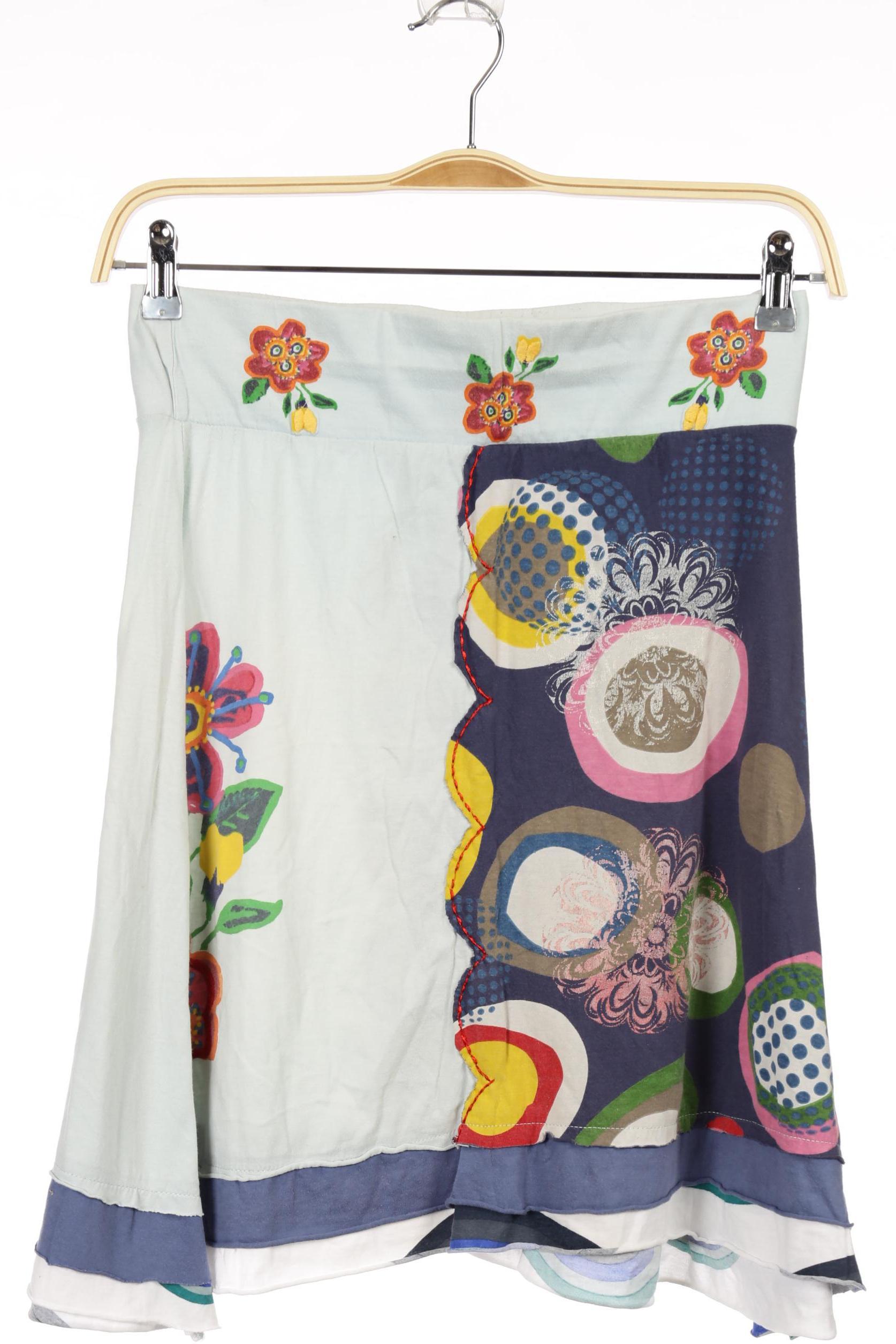 

Desigual Damen Rock, blau, Gr.