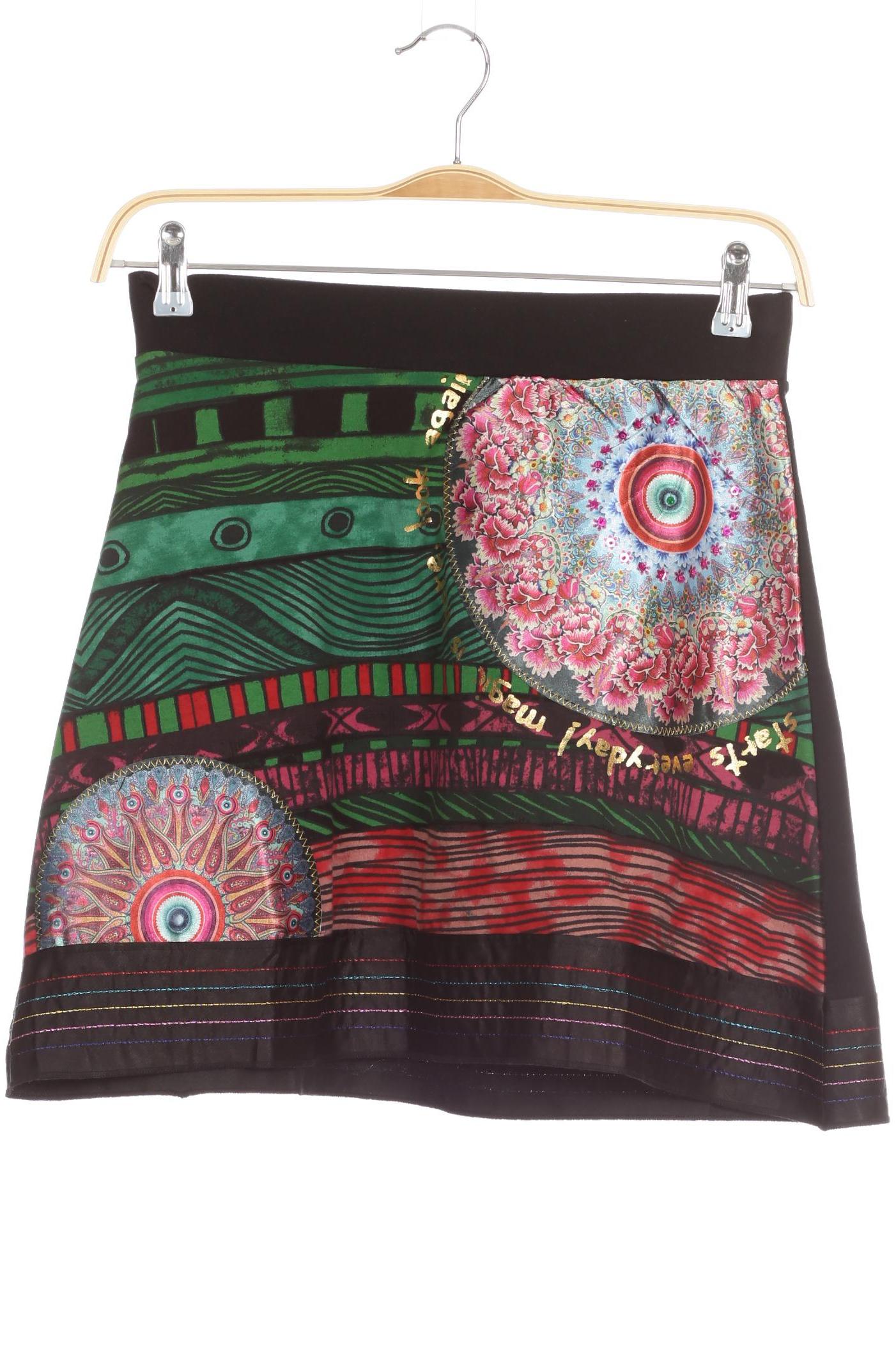 

Desigual Damen Rock, schwarz, Gr.