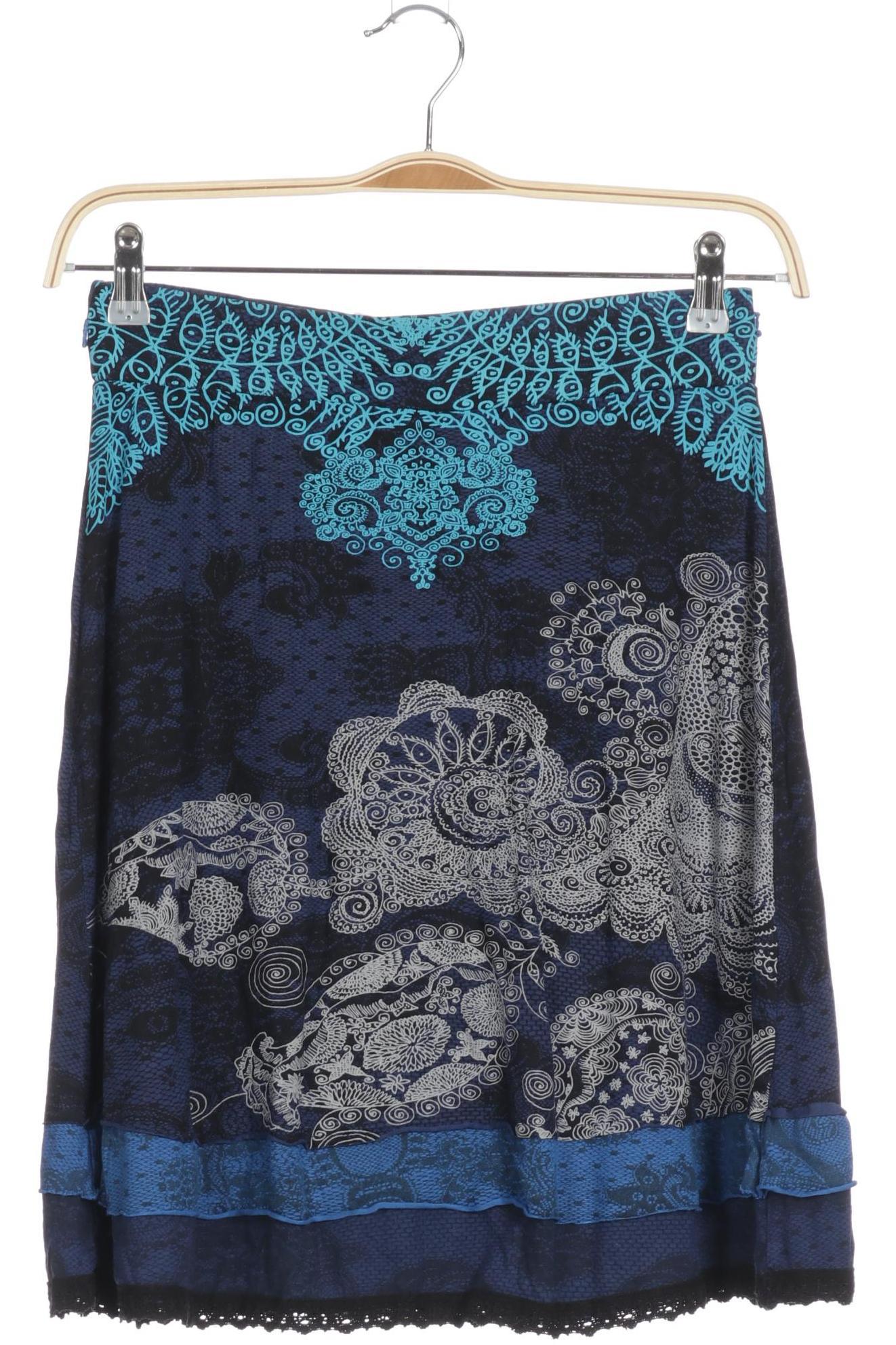 

Desigual Damen Rock, blau, Gr.
