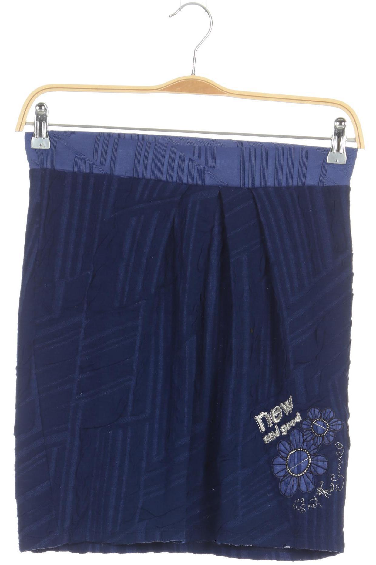 

Desigual Damen Rock, blau, Gr.