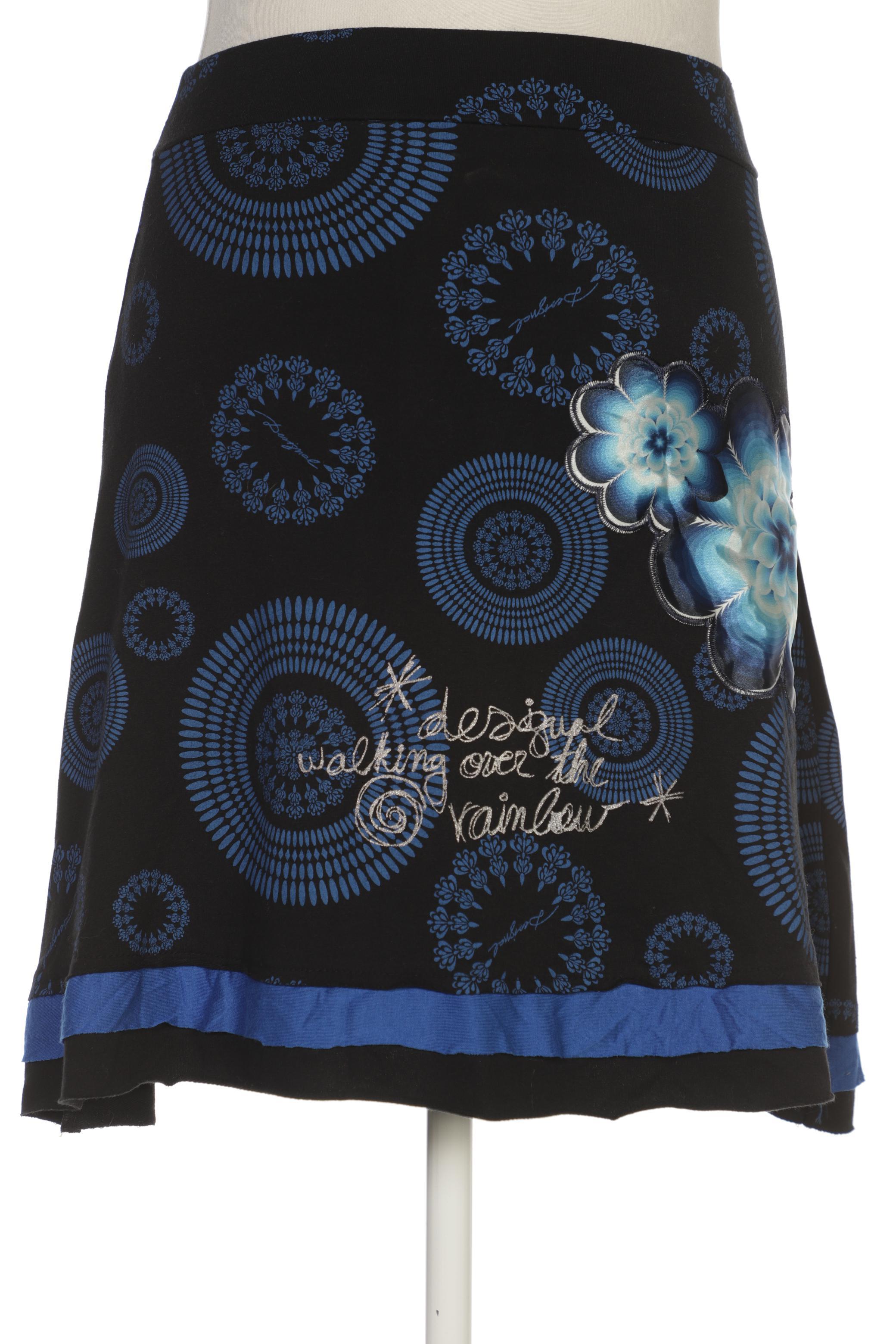 

Desigual Damen Rock, schwarz, Gr. 42