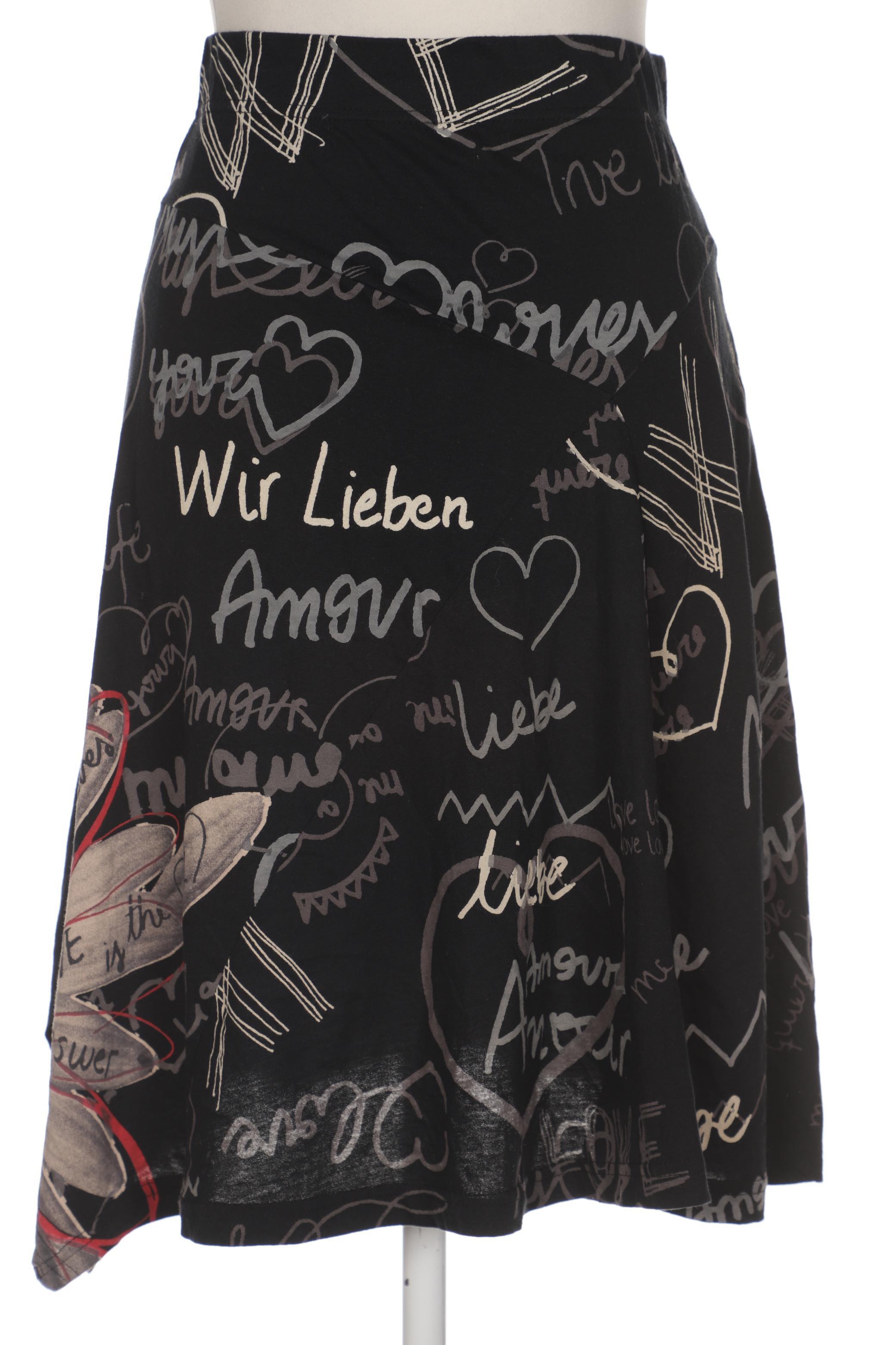 

Desigual Damen Rock, schwarz