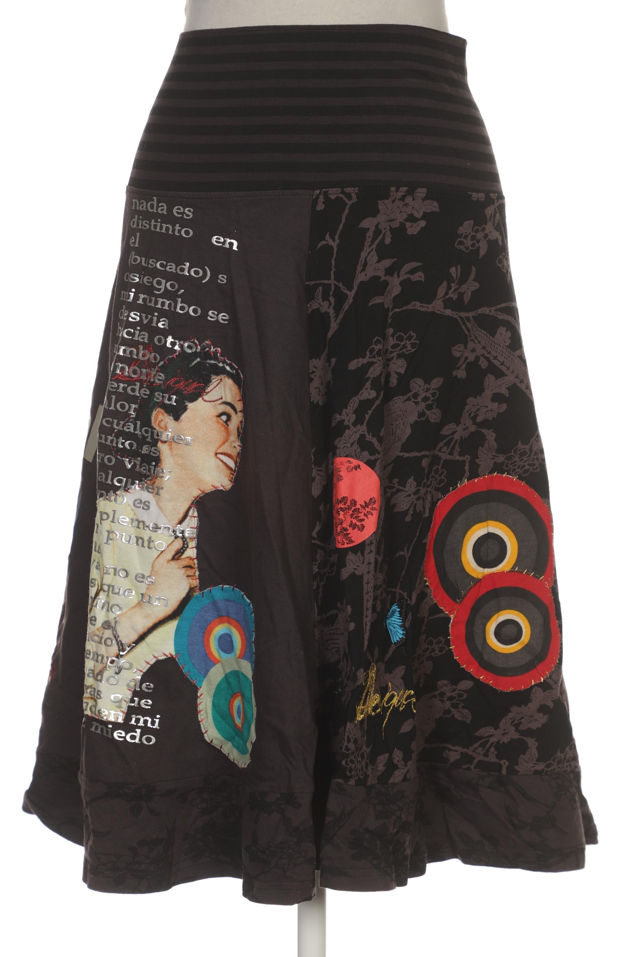 

Desigual Damen Rock, braun, Gr. 36