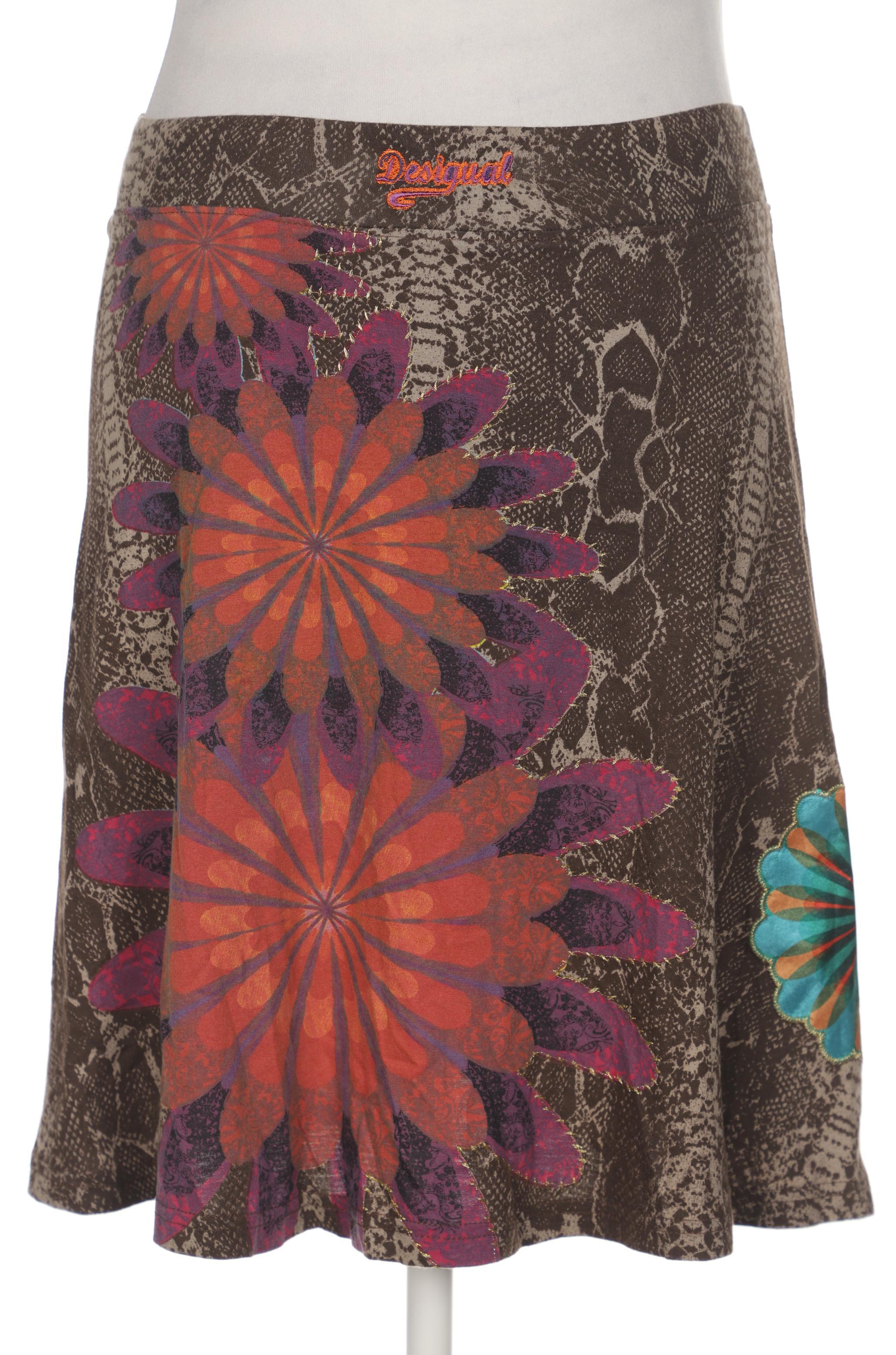 

Desigual Damen Rock, braun, Gr. 42