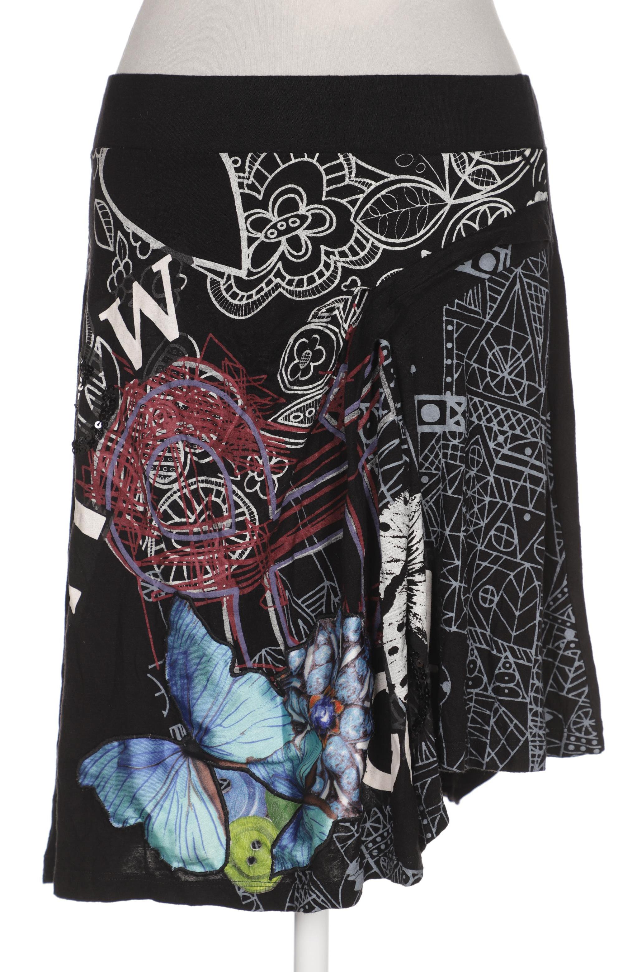 

Desigual Damen Rock, schwarz, Gr. 28