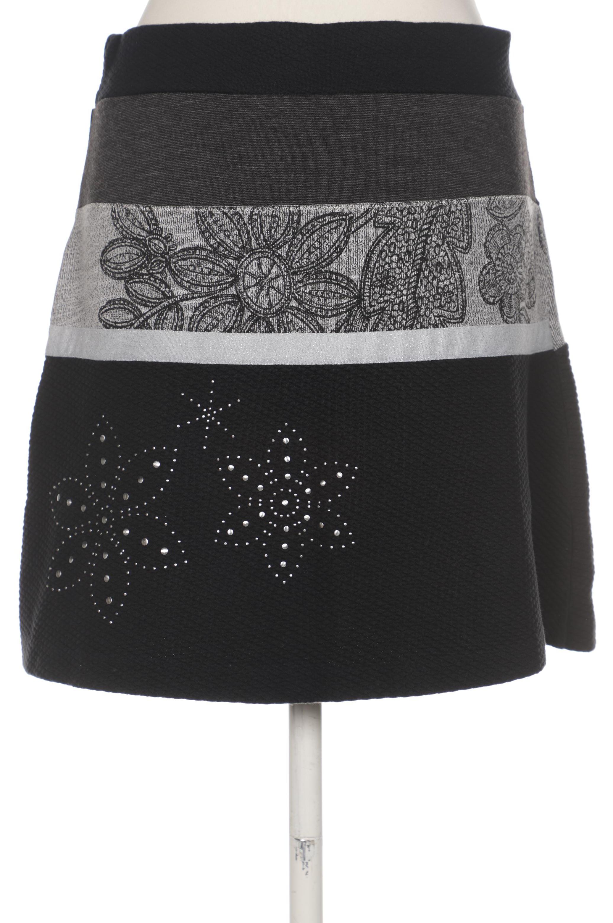 

Desigual Damen Rock, schwarz, Gr. 38